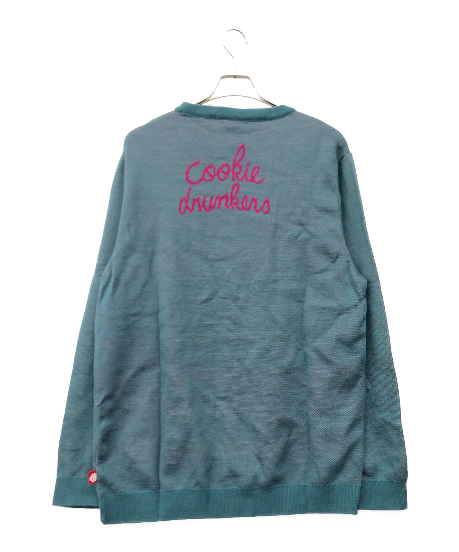 中古・古着通販】PUNK DRUNKERS (パンクドランカーズ) ニット ブルー 