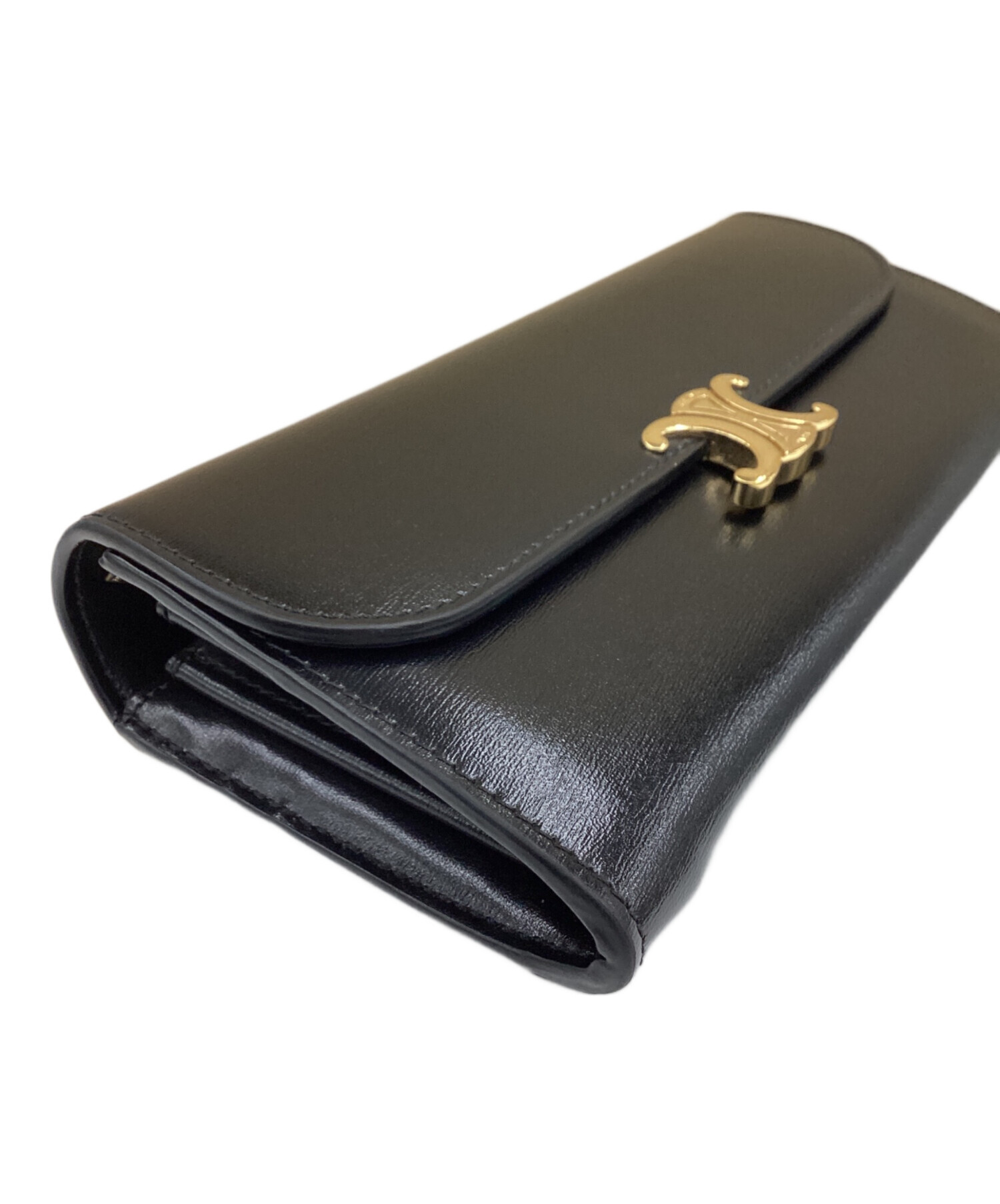 CELINE トリオンフ ラージウォレット 未使用 中古・古着通販】CELINE (セリーヌ) トリオンフ ラージウォレット