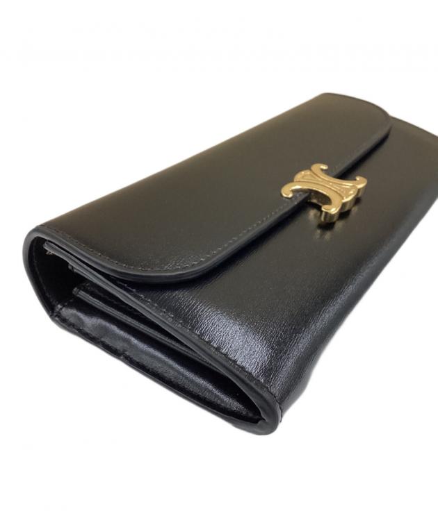 中古・古着通販】CELINE (セリーヌ) トリオンフ ラージウォレット