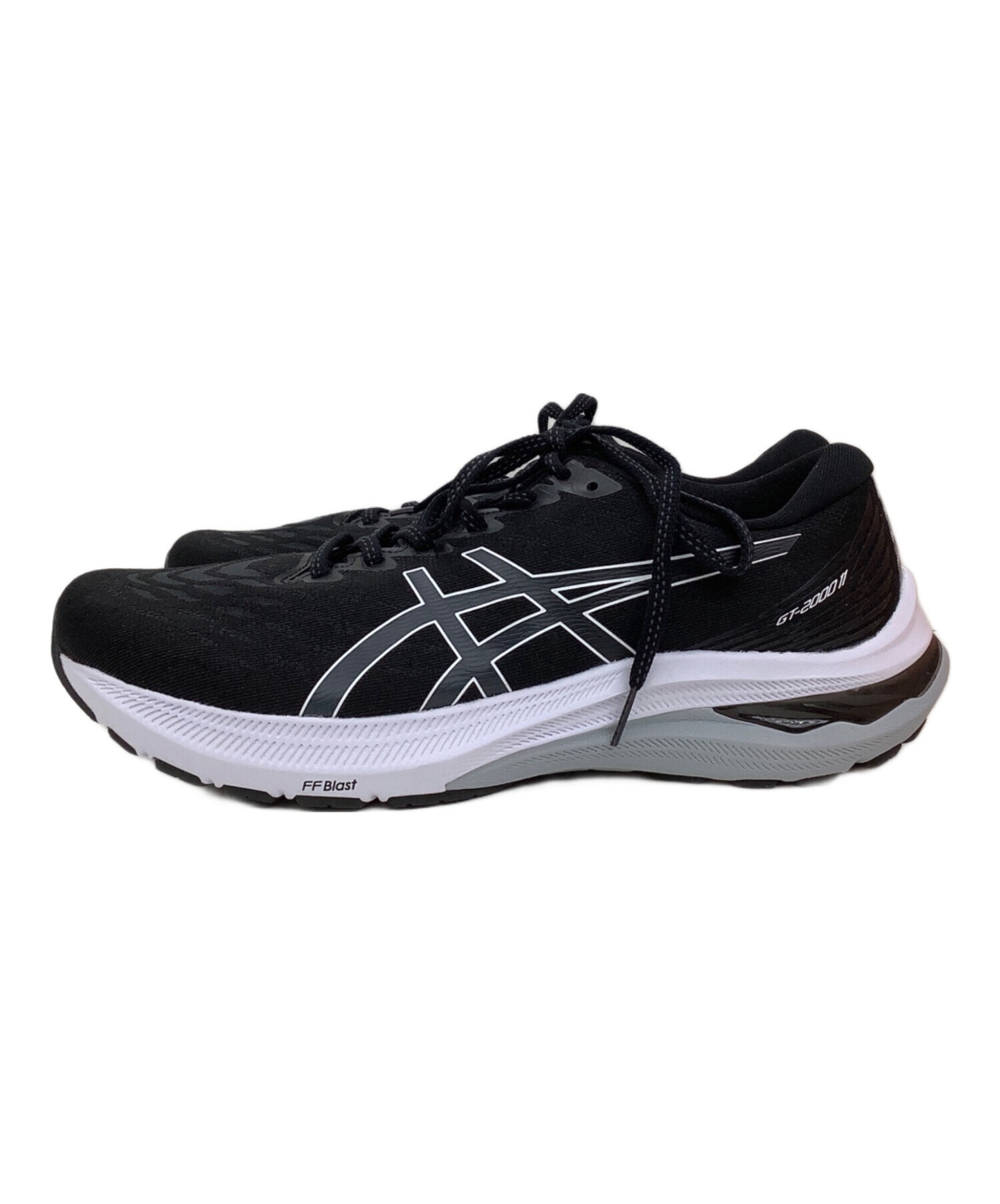 B07265 未使用品 asics GT-2000 11：26cm ブラック 中古・古着通販】asics (アシックス) GT-2000 11 ブラック サイズ:27cm