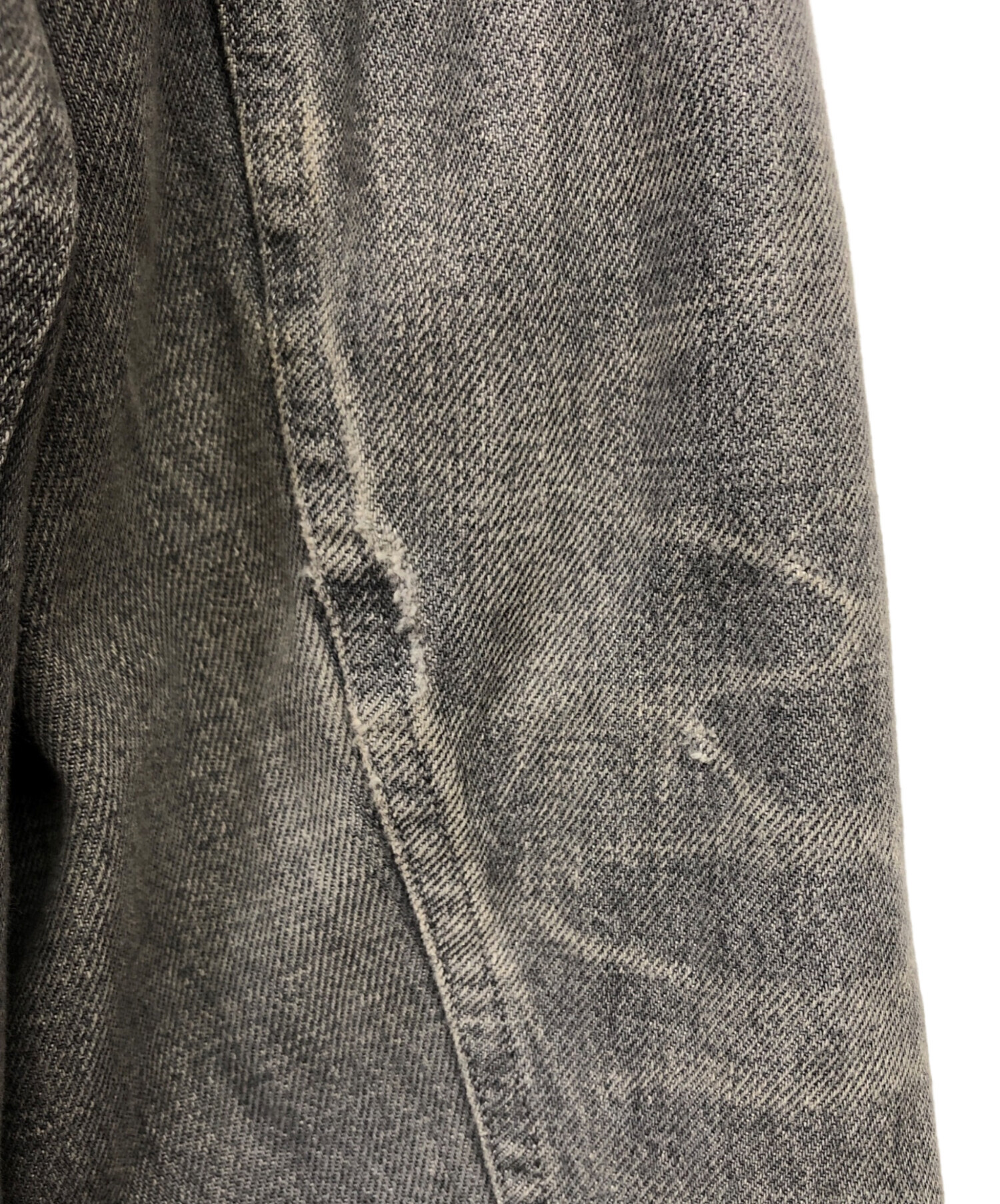 HELMUT LANG ダークグレー デニムジャケット 42 Helmut Lang デニム