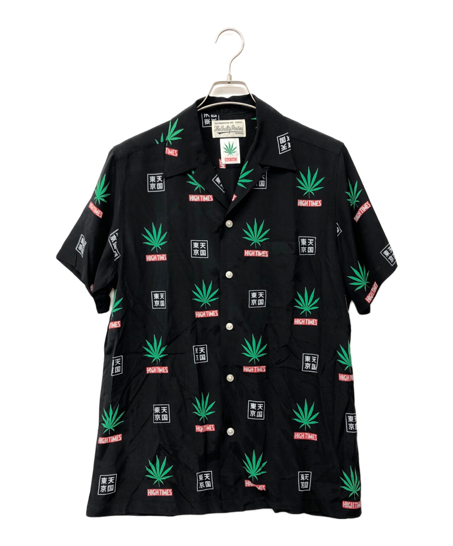 中古・古着通販】WACKO MARIA (ワコマリア) 半袖シャツ ブラック