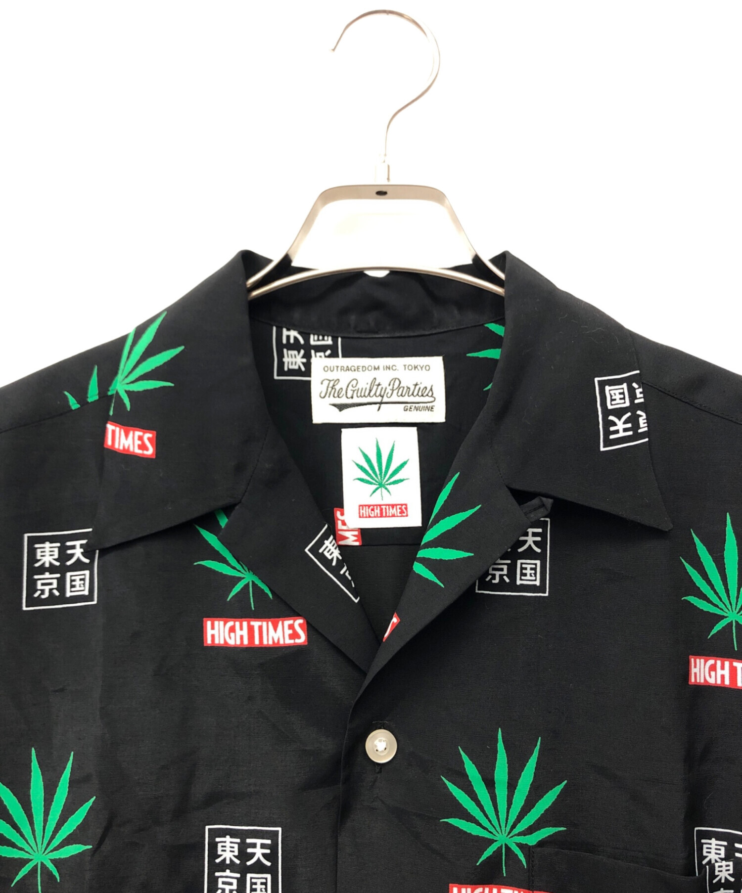 中古・古着通販】WACKO MARIA (ワコマリア) 半袖シャツ ブラック