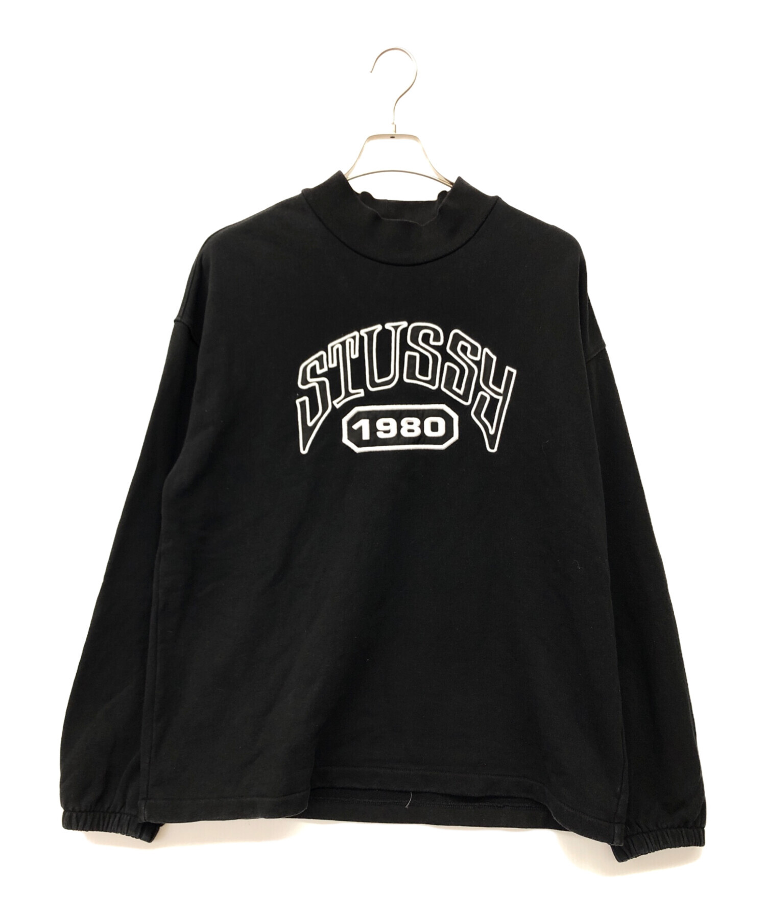 中古・古着通販】stussy (ステューシー) スウェット ブラック サイズ:M