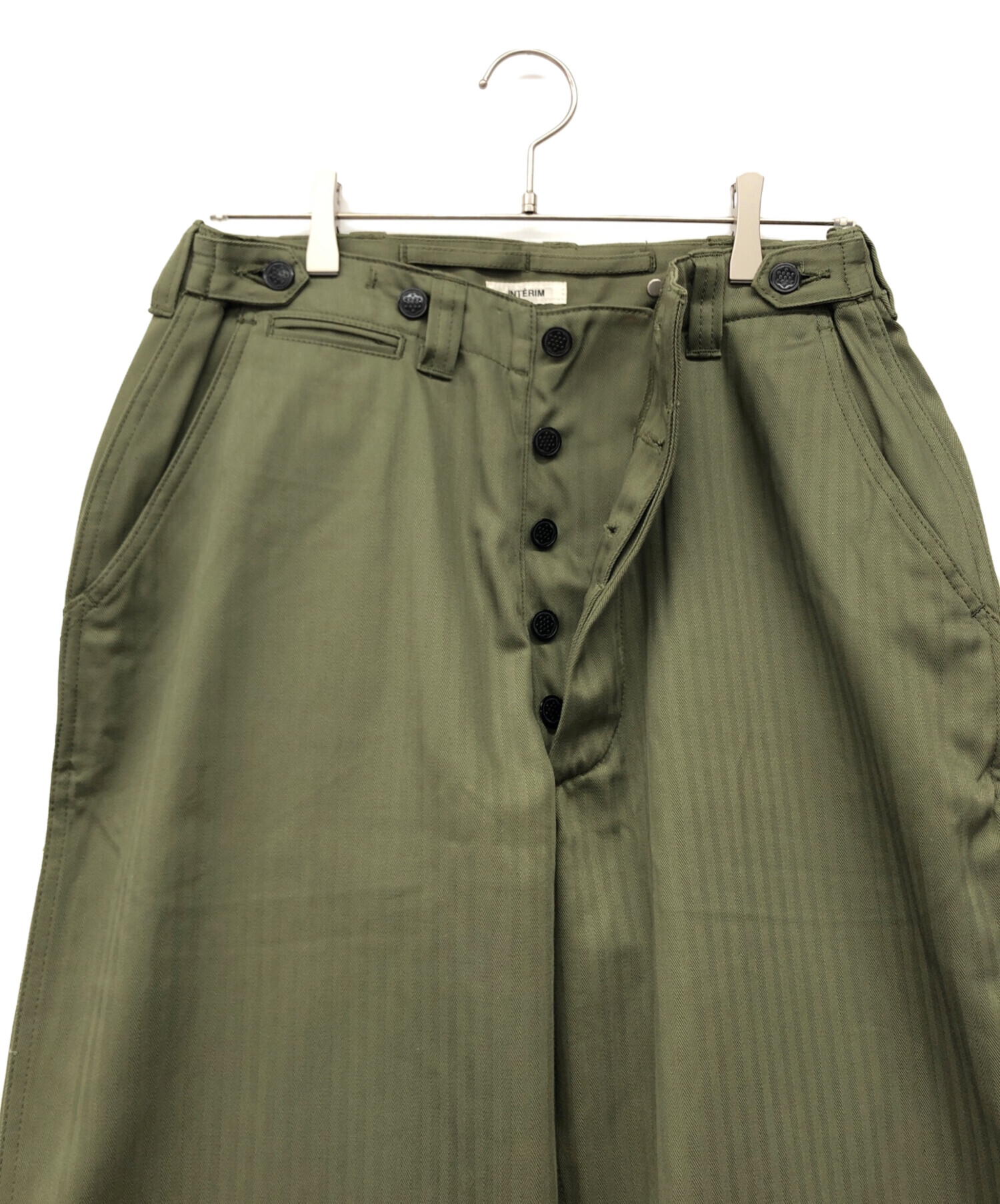中古・古着通販】INTERIM (インテリム) SUPIMA HERRINGBONE M-43 FIELD 