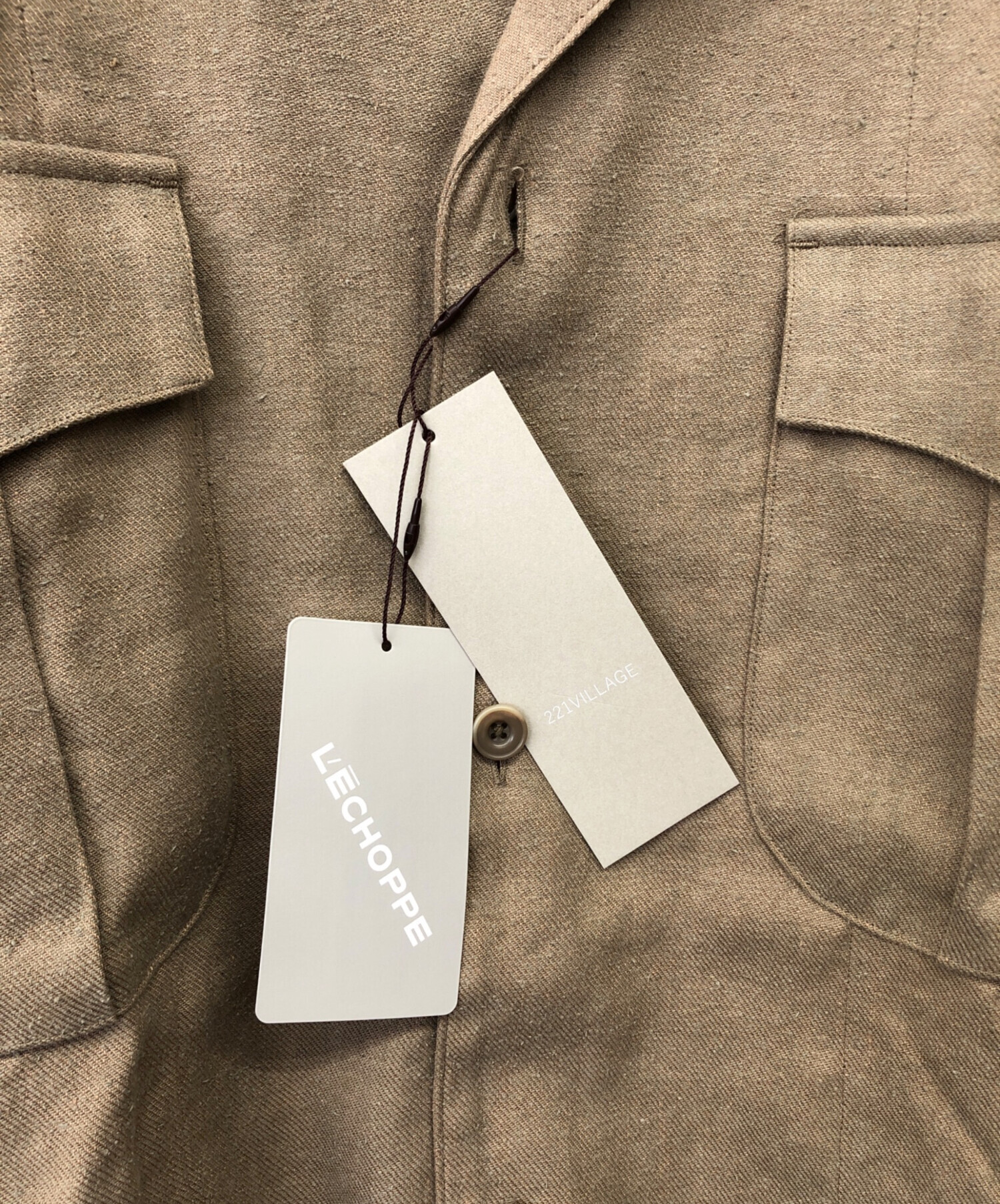 中古・古着通販】221 VILLAGE (ニーニーイチビレッジ) SILK LINEN 