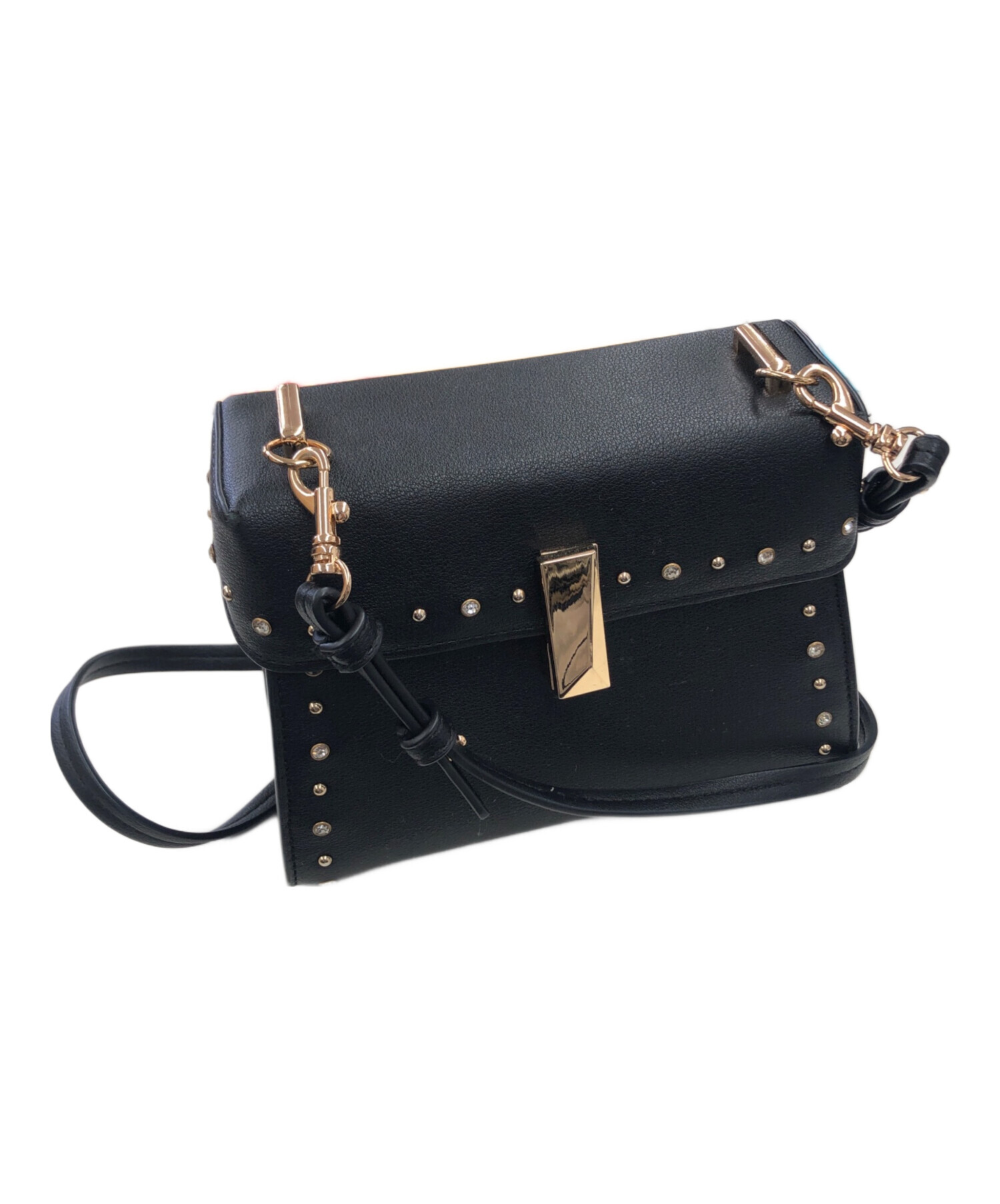 セルフォードCELFORD黒ショルダーバッグ