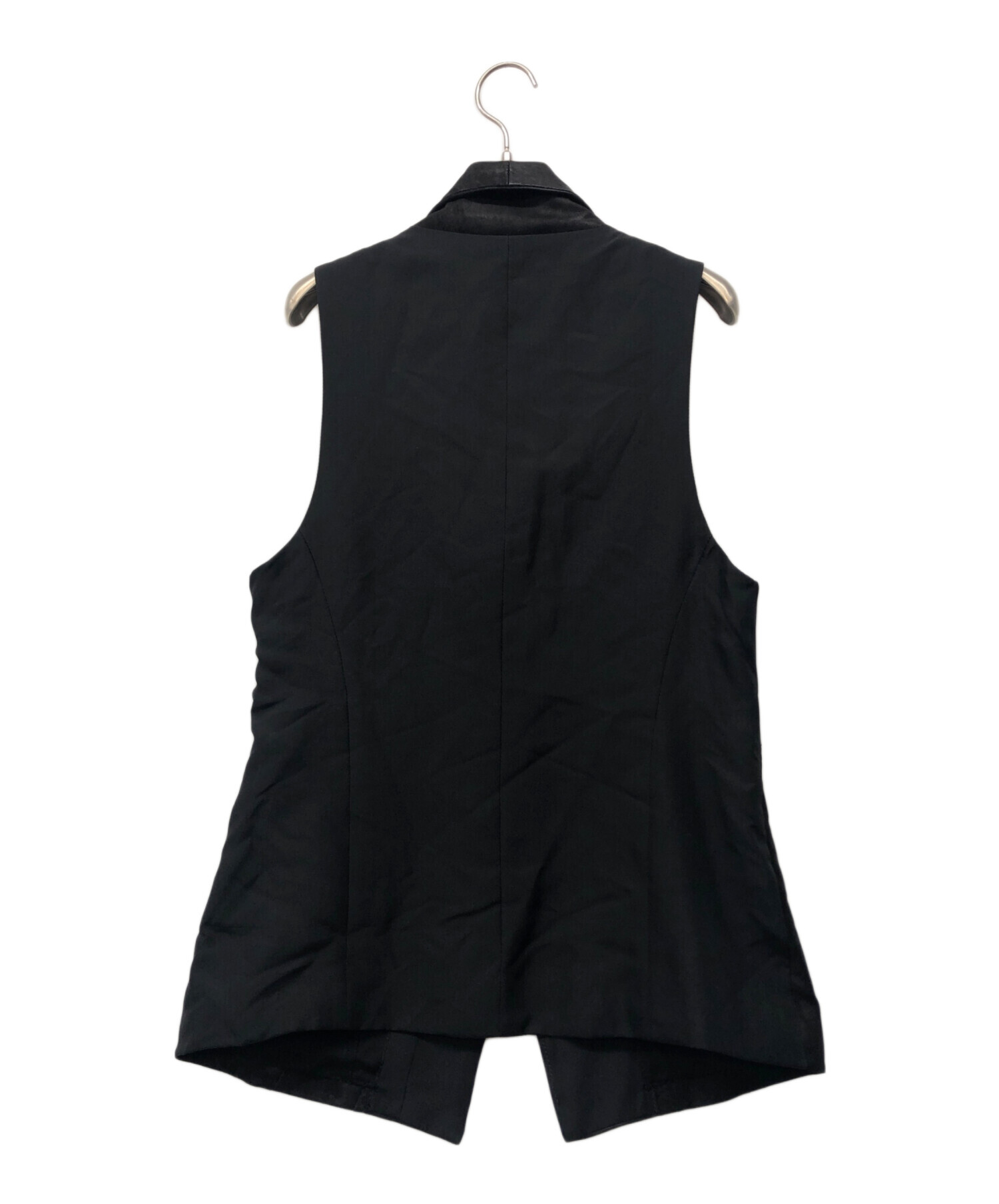 Julius ベスト　ジレ 中古・古着通販】JULIUS (ユリウス) ジレ ブラック サイズ:2｜ブランド