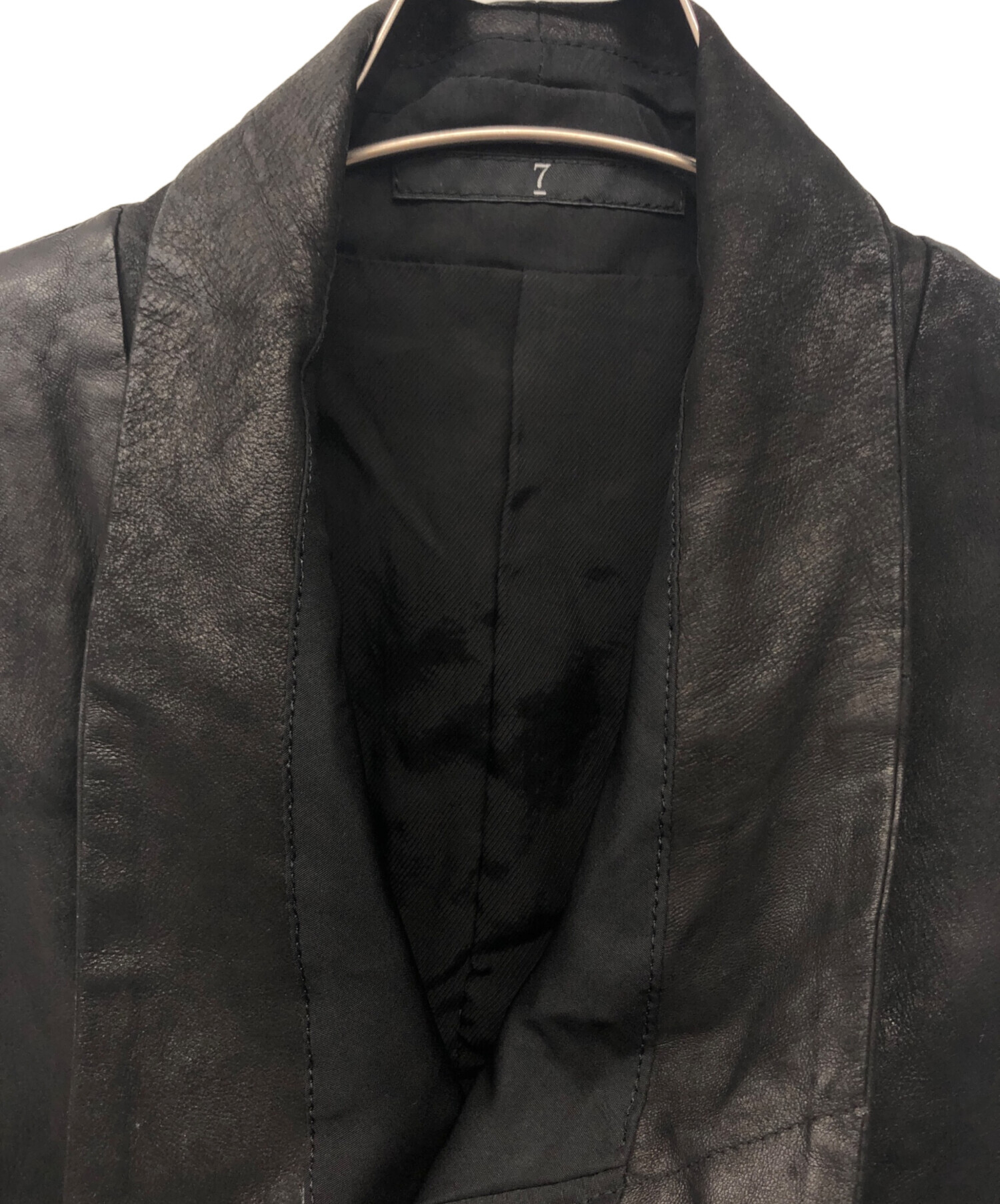 中古・古着通販】JULIUS (ユリウス) ジレ ブラック サイズ:2｜ブランド