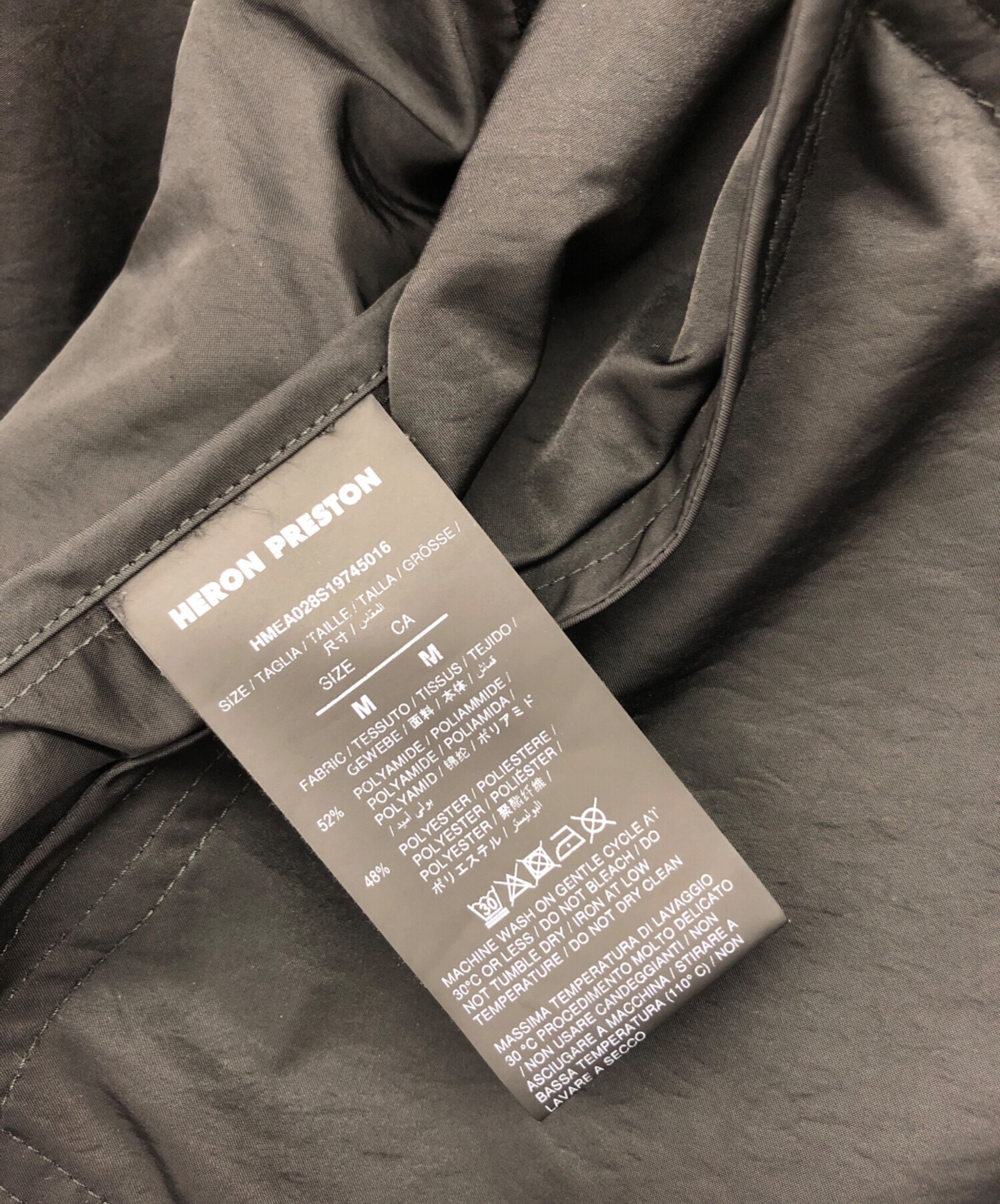 中古・古着通販】HERON PRESTON (ヘロンプレストン) ナイロン