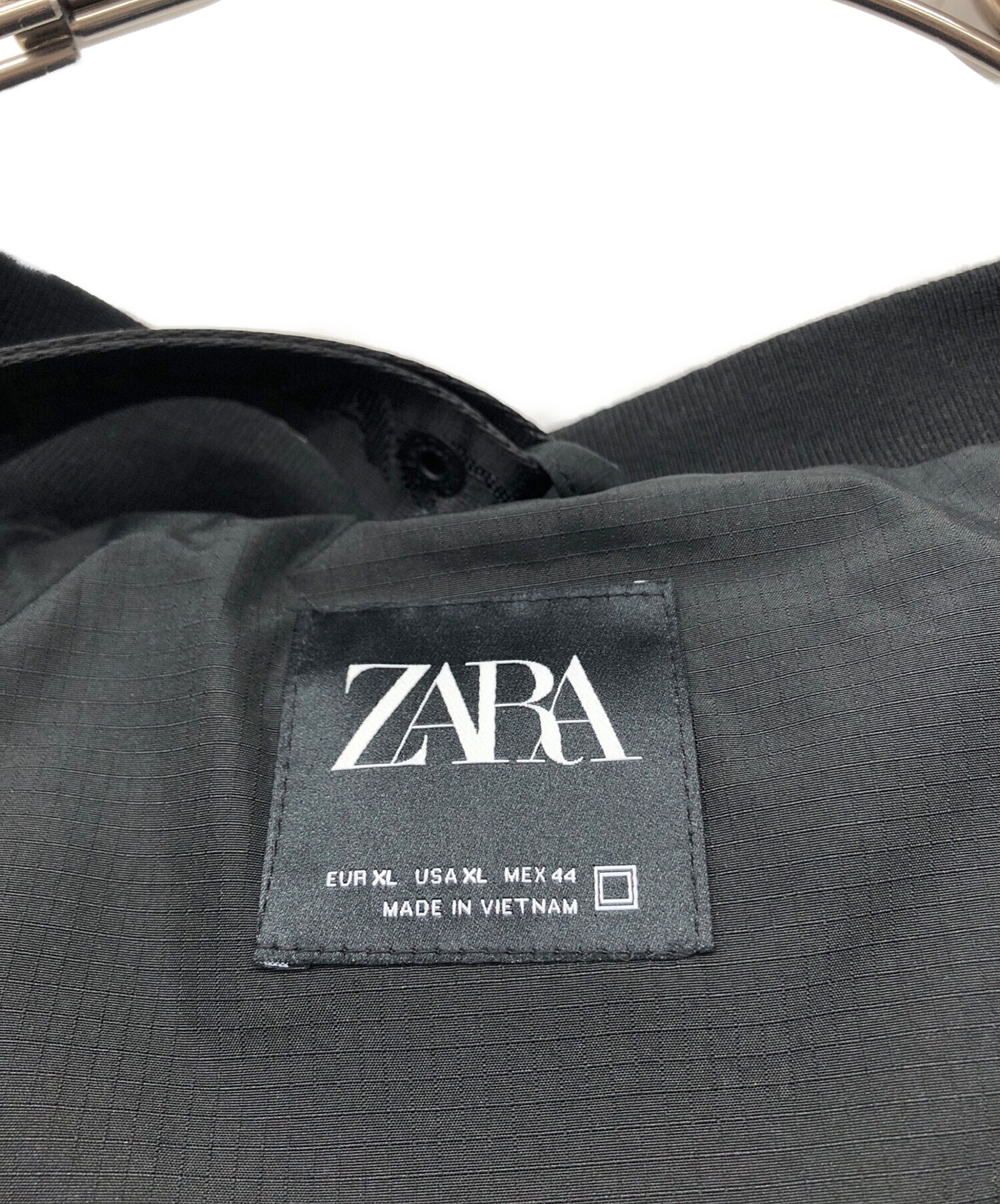 中古・古着通販】ZARA (ザラ) ダウンジャケット ブラック サイズ:XL 