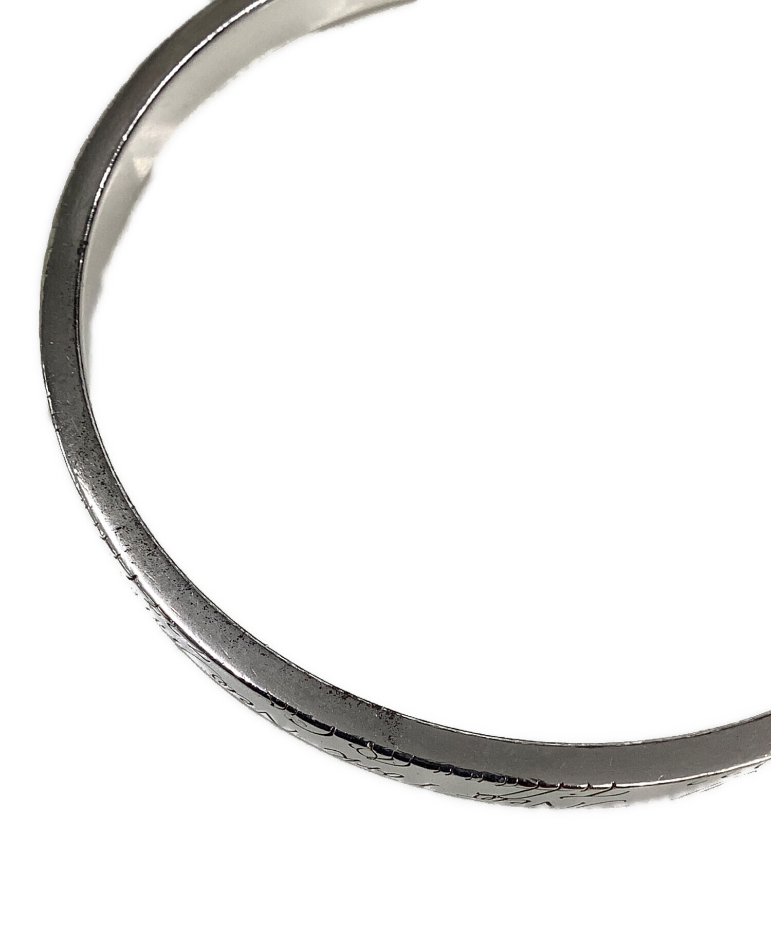 中古・古着通販】TIFFANY & Co. (ティファニー) バングル ノーツナロー