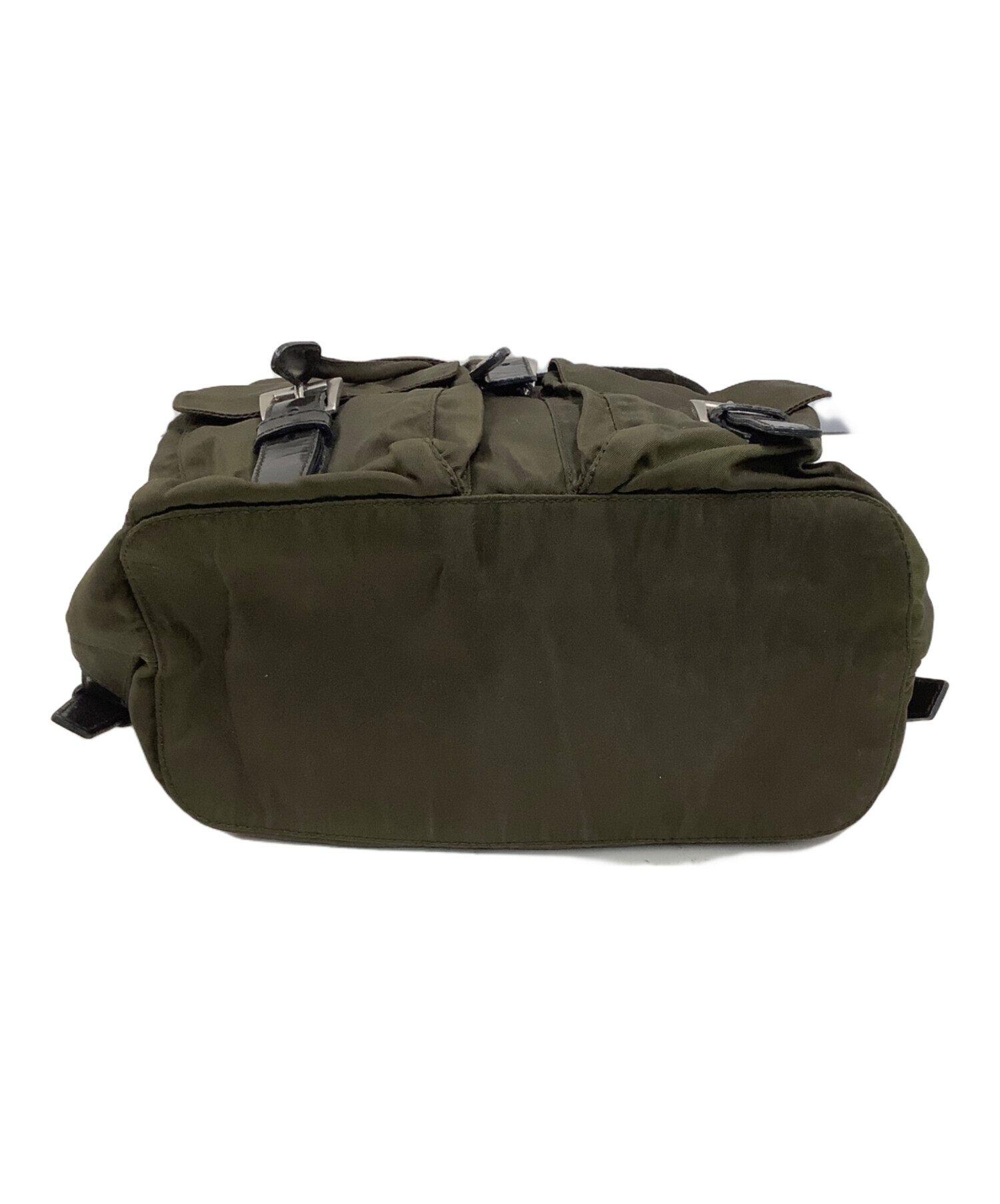 中古・古着通販】PRADA (プラダ) ナイロンリュック オリーブ｜ブランド