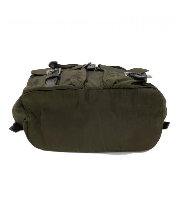 中古・古着通販】PRADA (プラダ) ナイロンリュック オリーブ｜ブランド