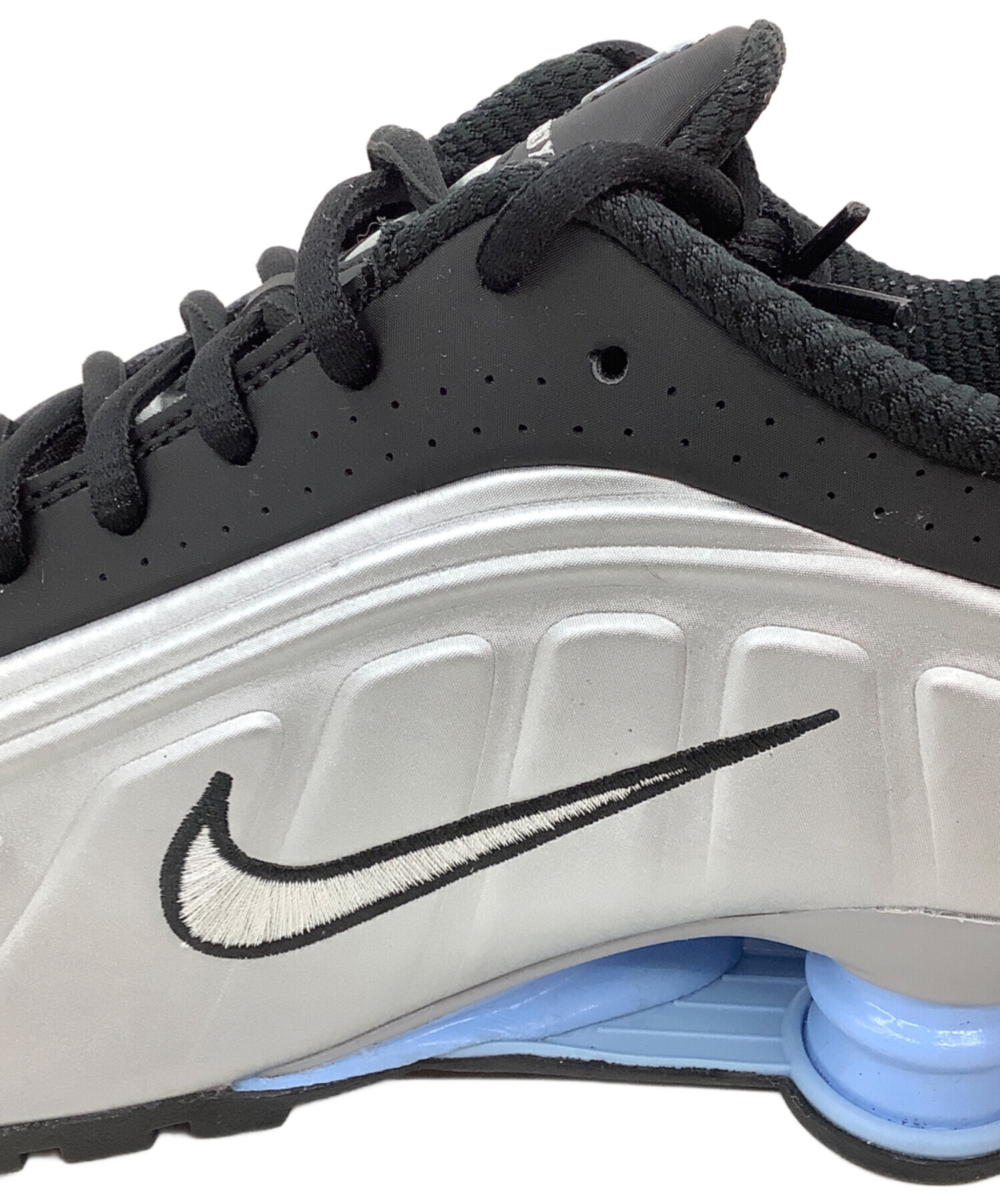 中古・古着通販】NIKE (ナイキ) SHOX R4 ブラック×シルバー サイズ 