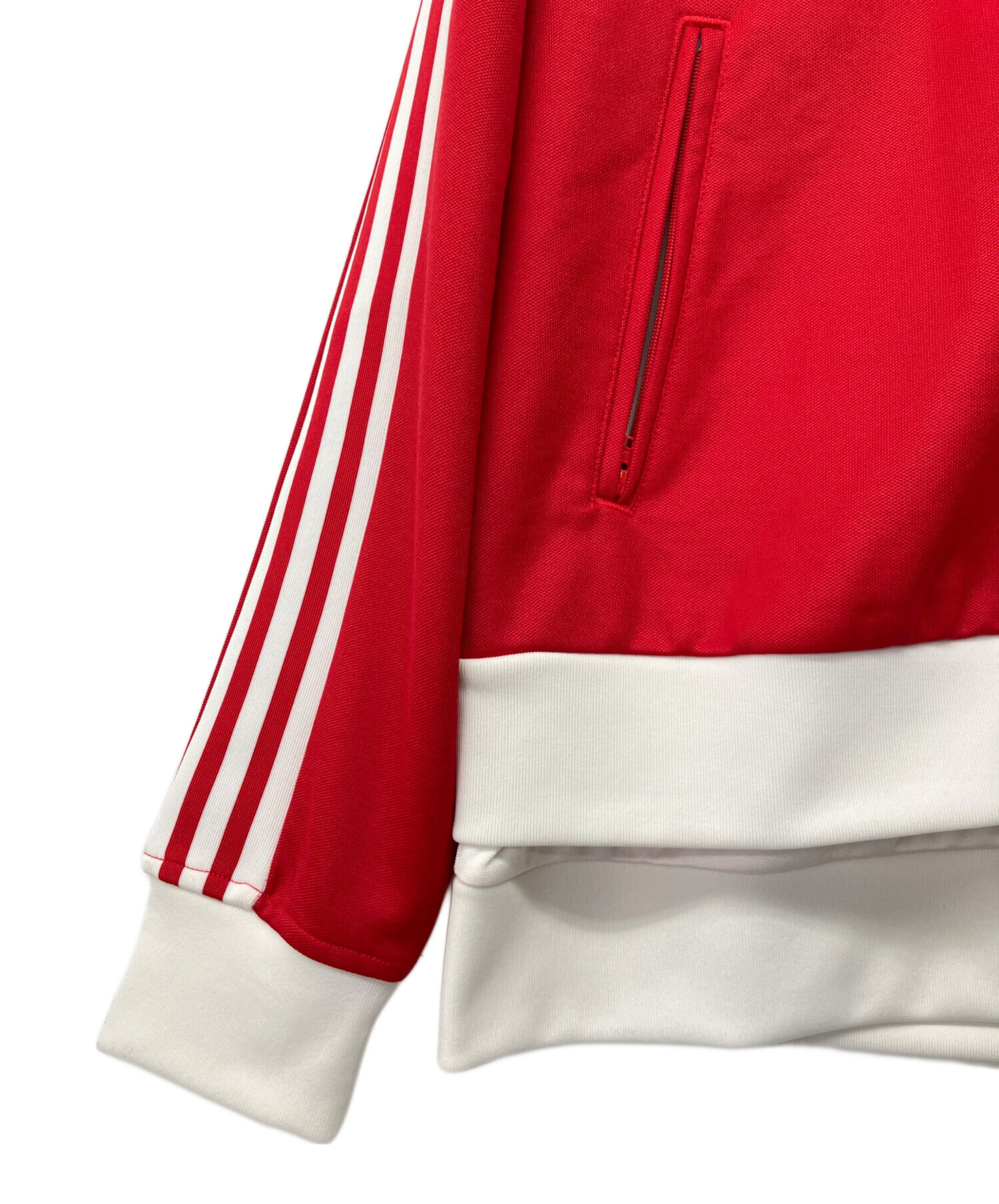中古・古着通販】adidas (アディダス) トラックジャケット レッド