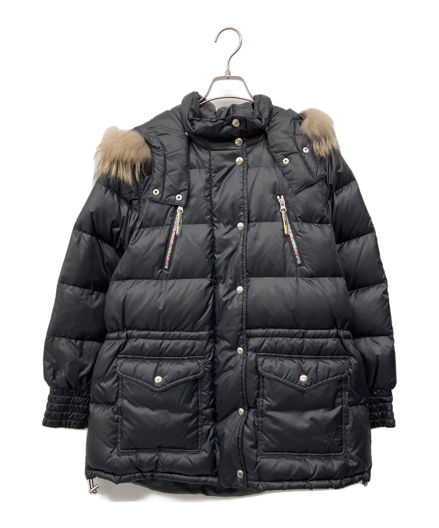 未使用級 Paul Smith ポールスミス レディース ダウンジャケット 黒 中古・古着通販】PAUL SMITH (ポールスミス) ダウンジャケット