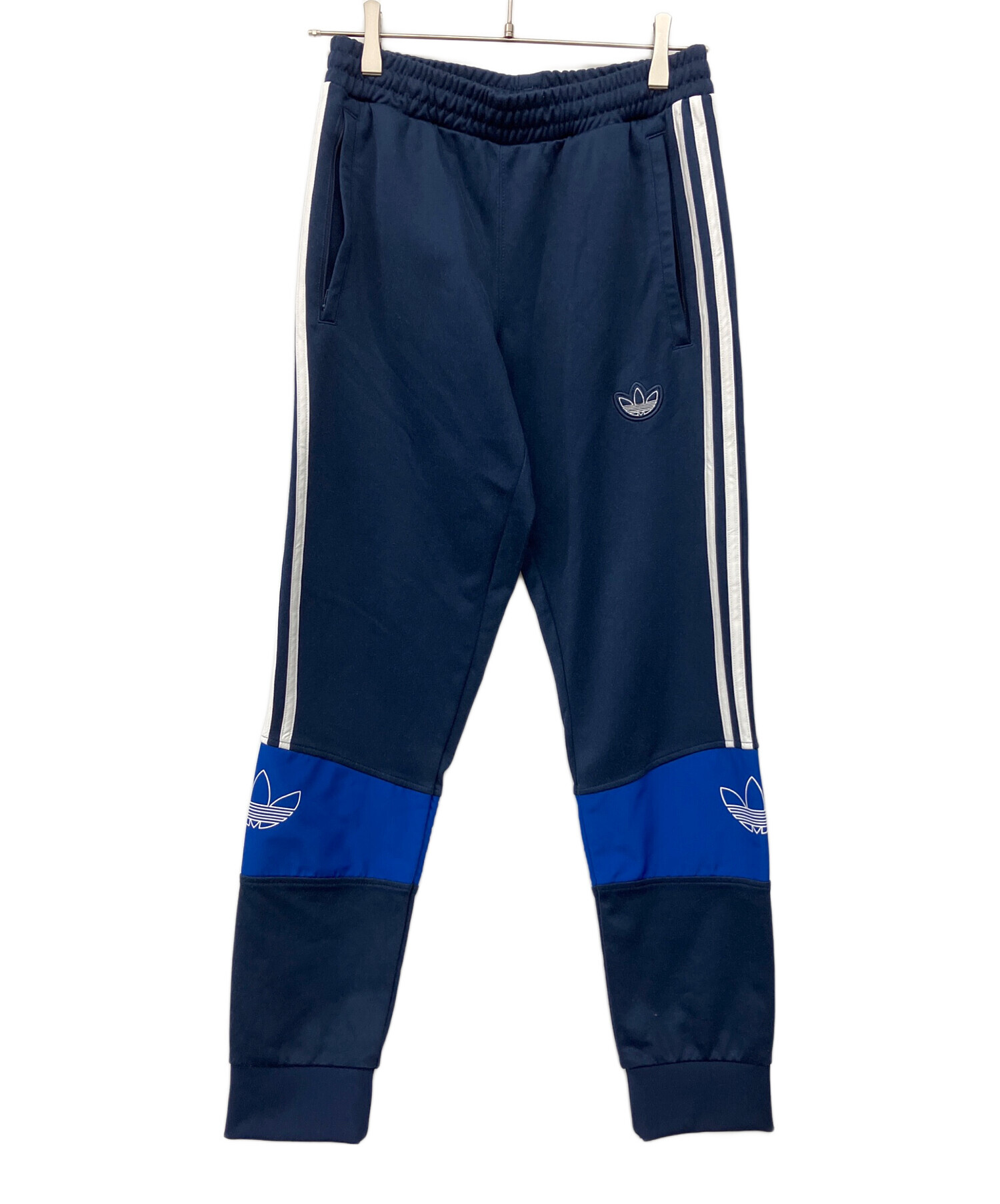 中古・古着通販】adidas (アディダス) セットアップジャージ ネイビー