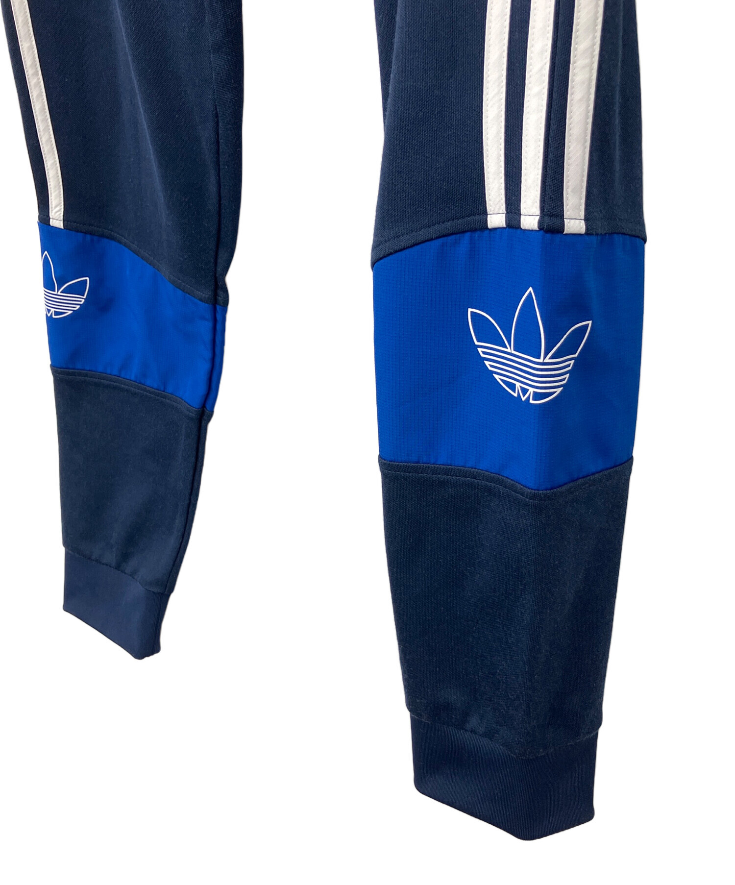 中古・古着通販】adidas (アディダス) セットアップジャージ ネイビー