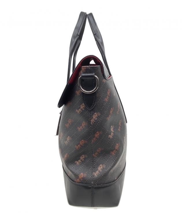 あ*や様 COACH ビジネスバッグ ［未使用品］ 中古・古着通販】COACH (コーチ) ビジネスバッグ ブラック｜ブランド