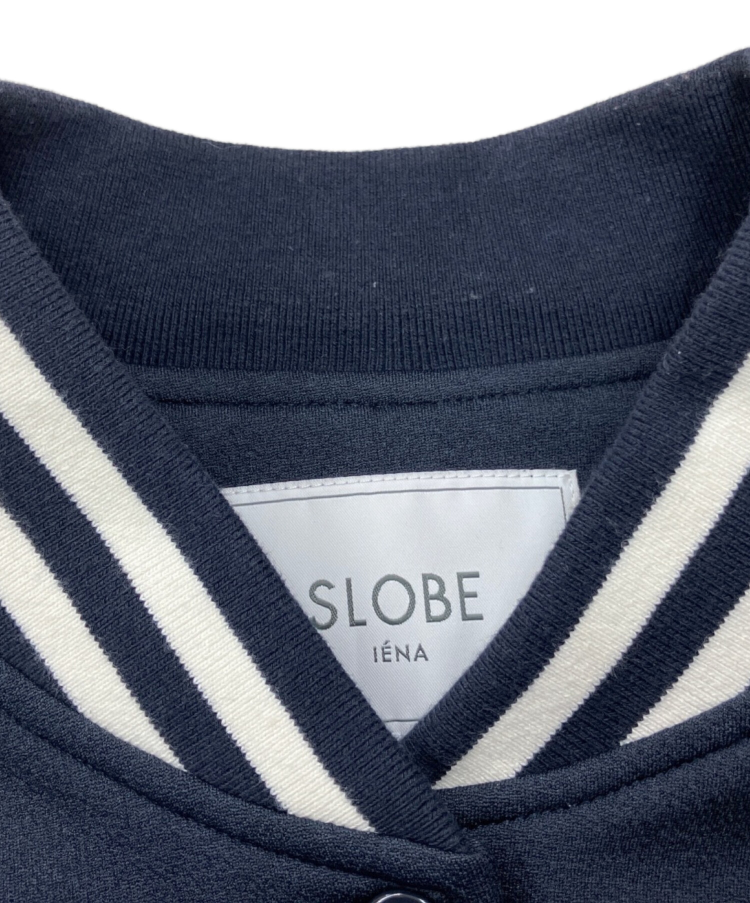 中古・古着通販】SLOBE IENA (スローブ イエナ) スタジャン ネイビー
