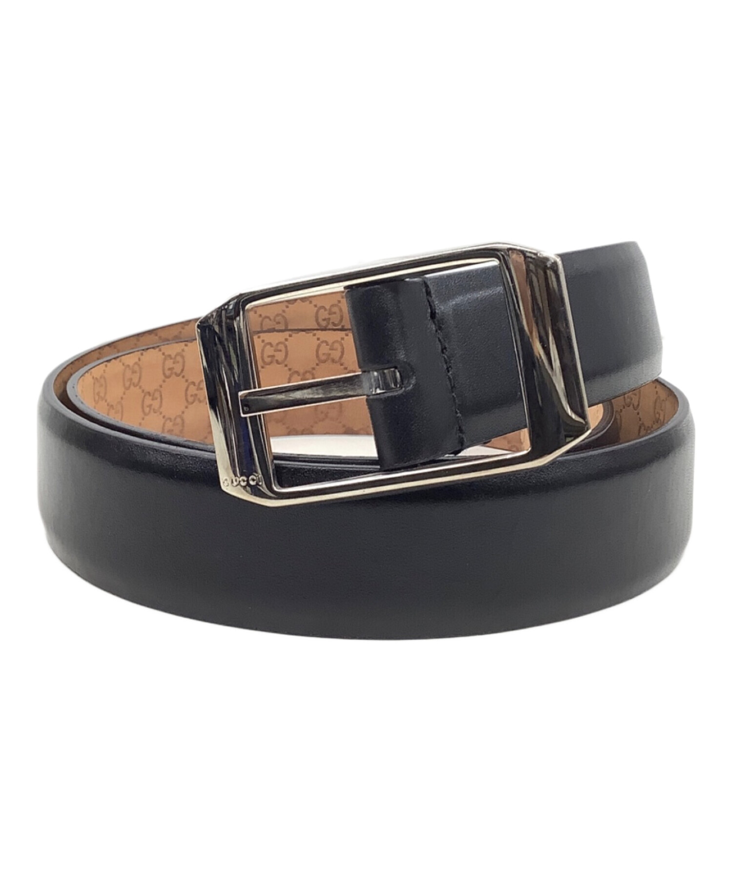★レア　ヴィンテージ　GUCCI　グッチ　レザー　ベルト 中古・古着通販】GUCCI (グッチ) レザーベルト｜ブランド・古着通販