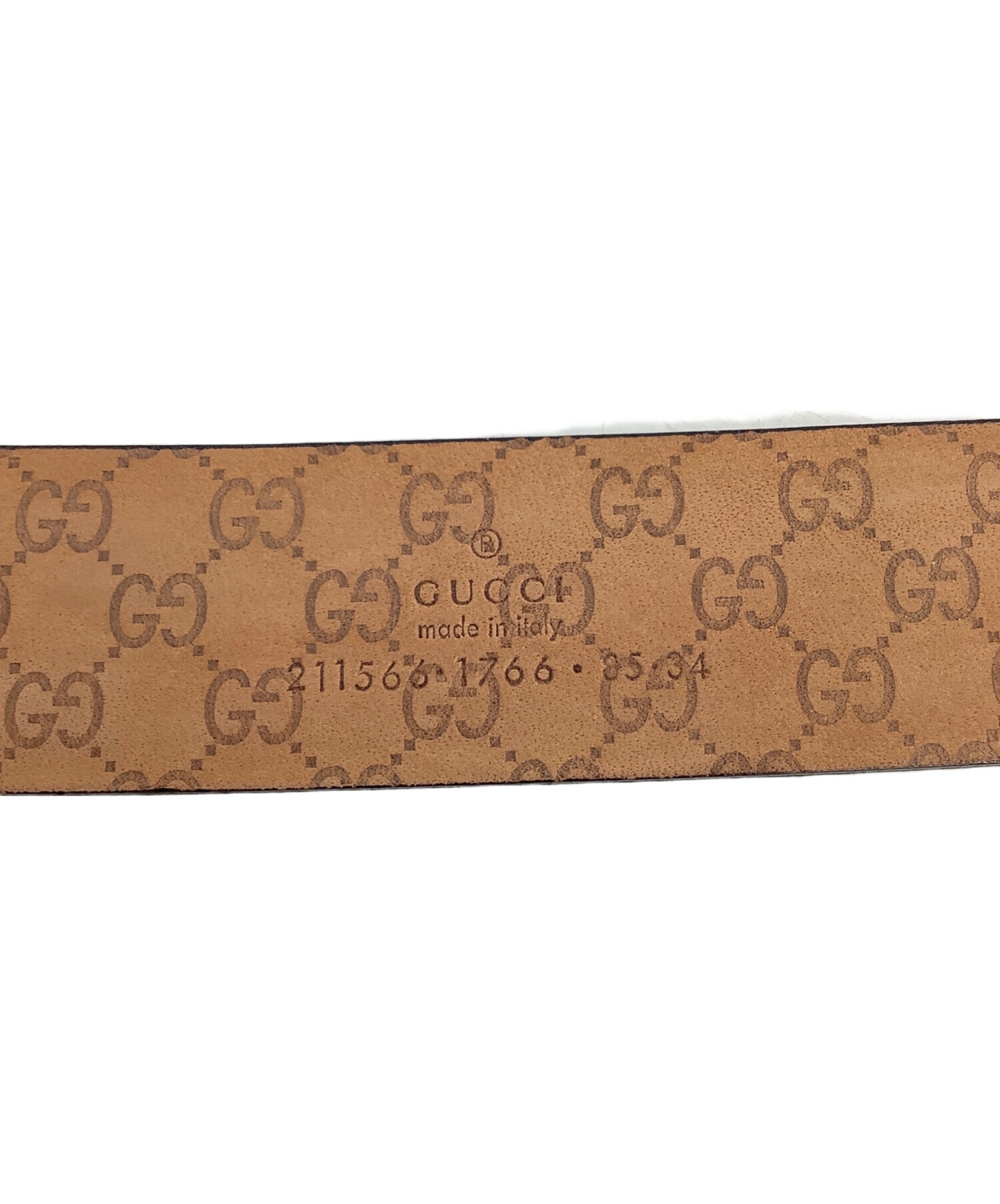 中古・古着通販】GUCCI (グッチ) レザーベルト｜ブランド・古着通販
