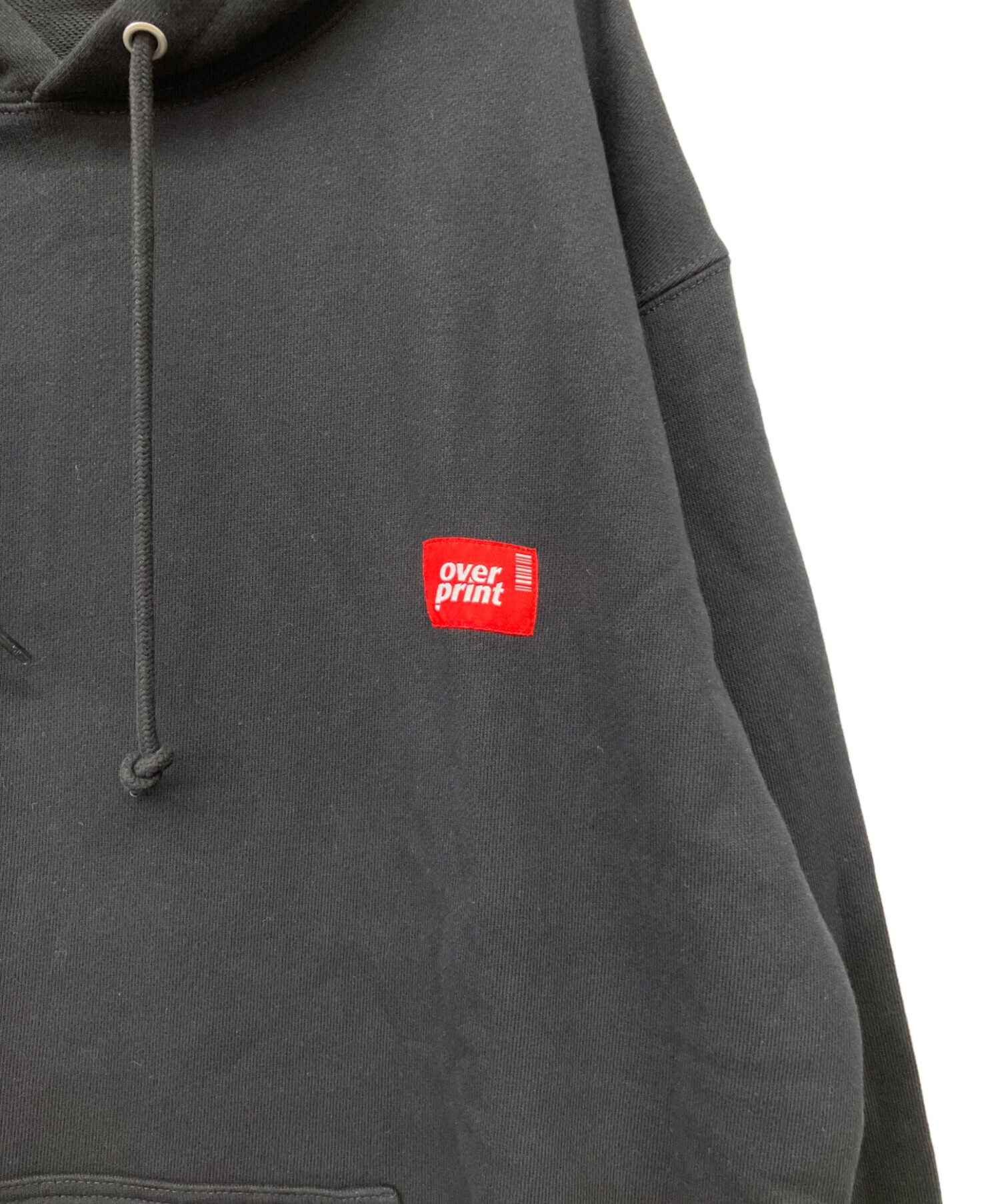 overprint パーカー 新品 未使用 XL オーバープリント overprint (オーバープリント) ロゴパーカー グレー サイズ:XL