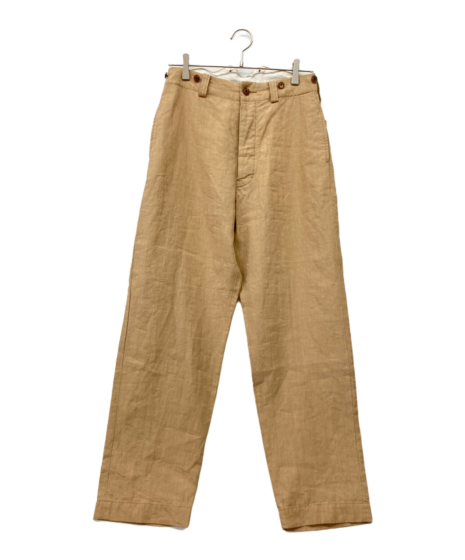 Nigel Cabourn LINEN PANT BEIGE 36 リネンパンツ 中古・古着通販】NIGEL CABOURN (ナイジェルケーボン) リネン