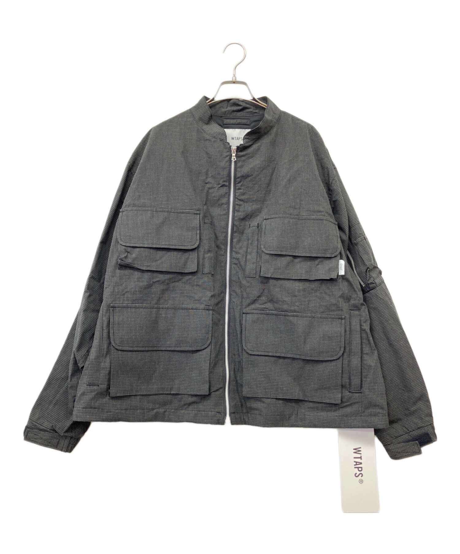 WTAPS modular jacket サイズX 02 中古・古着通販】WTAPS (ダブルタップス) MODULAR 02 ブラック