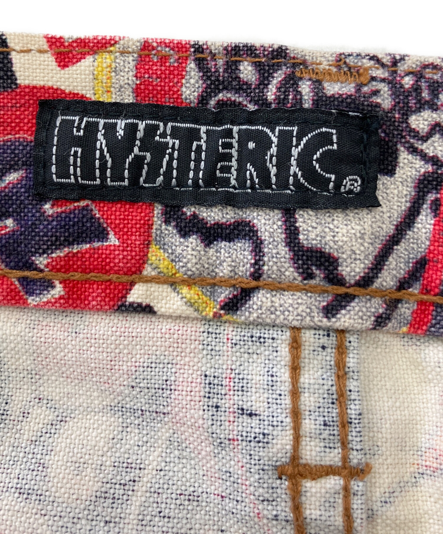 中古・古着通販】hysteric (ヒステリック) デニムパンツ マルチカラー