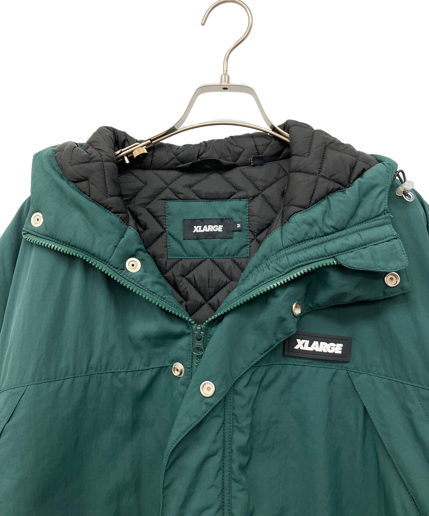 中古・古着通販】X-LARGE (エクストララージ) HOODED NYLON JACKET