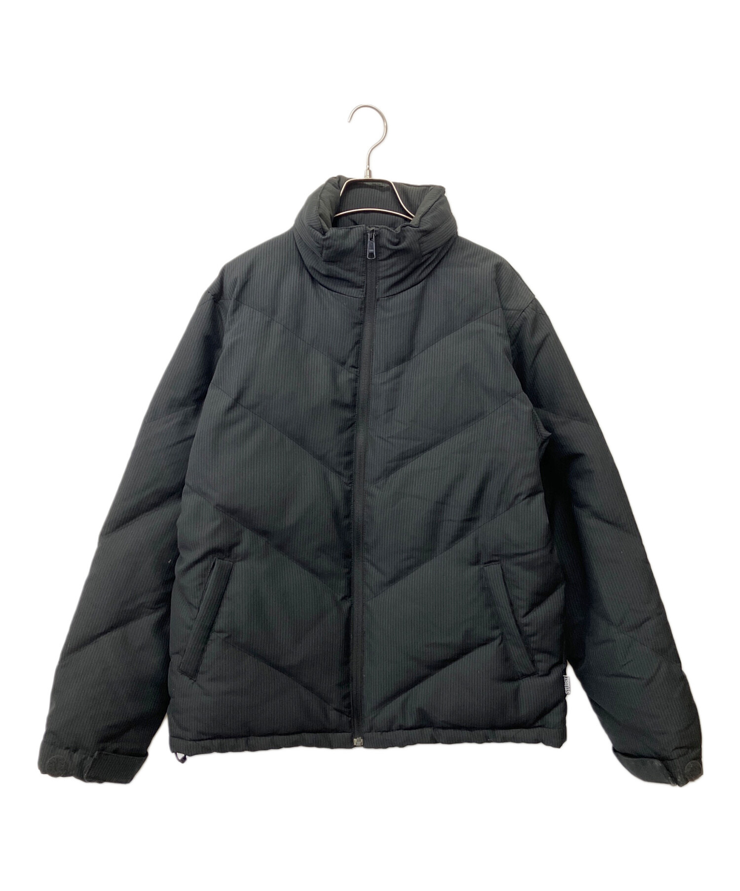 中古・古着通販】stussy (ステューシー) ダウンジャケット ブラック