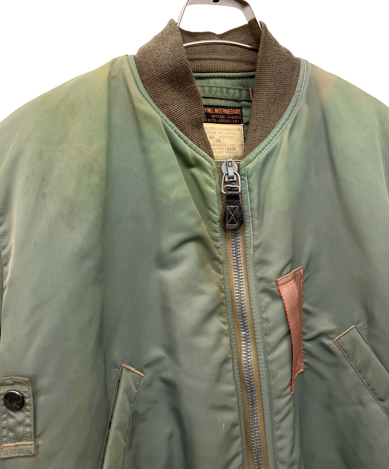 693様 BUZZ RICKSON'S B-15Dフライトジャケット サイズ36 693様 BUZZ