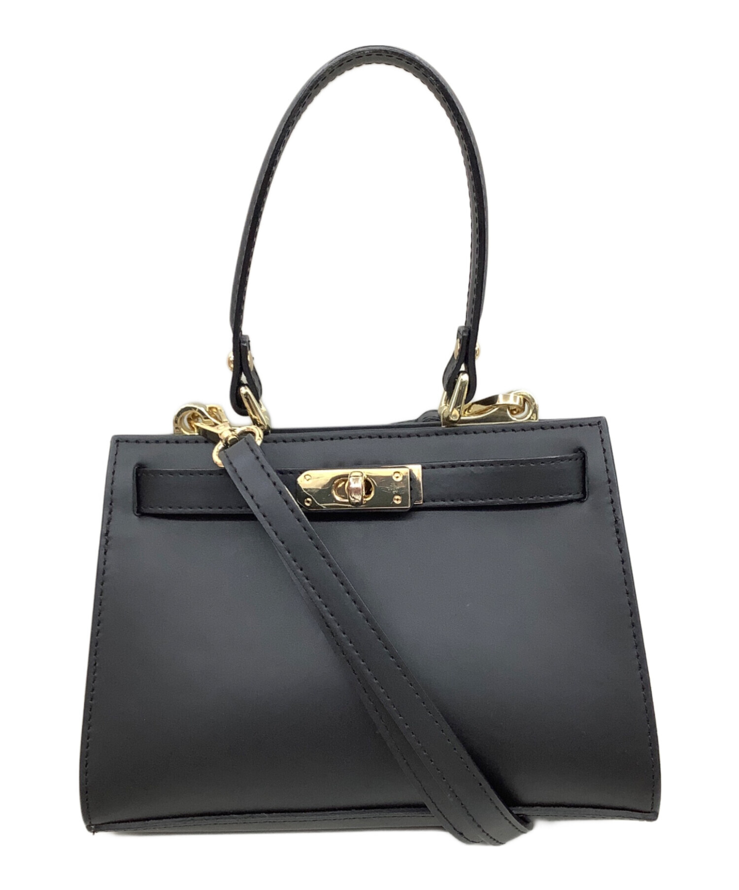 中古・古着通販】AULENTTI (オウレンティ) ショルダーバッグ ブラック