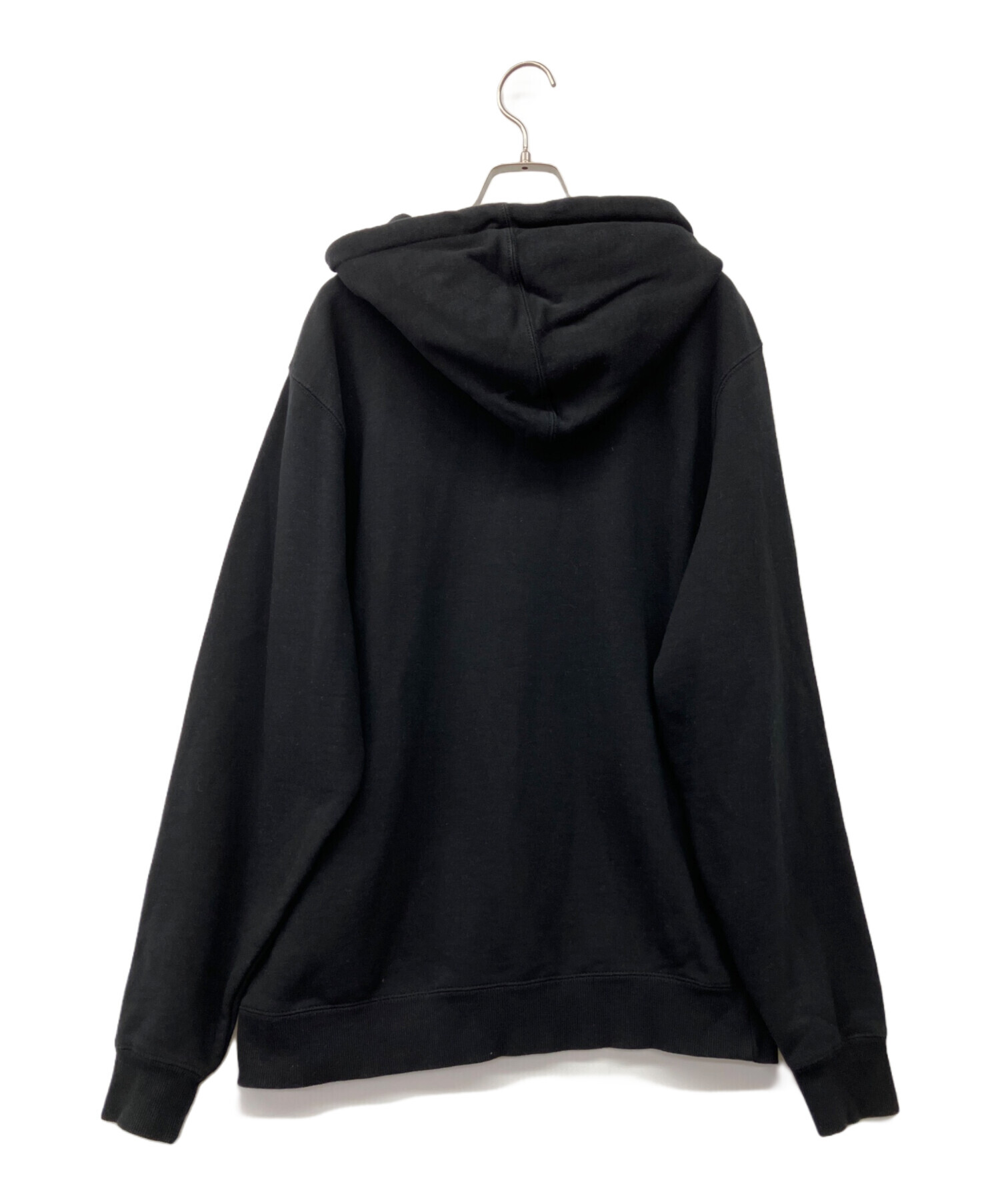 Stussy ブラック パーカー Mサイズ STUSSY ステューシー パーカー プルオーバー メンズ & レディース