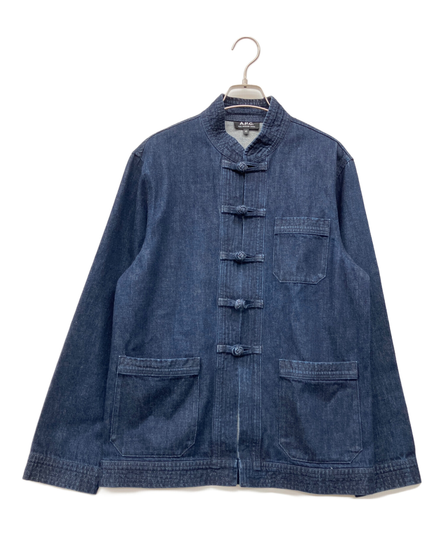中古・古着通販】A.P.C. (アーペーセー) デニムジャケット ネイビー