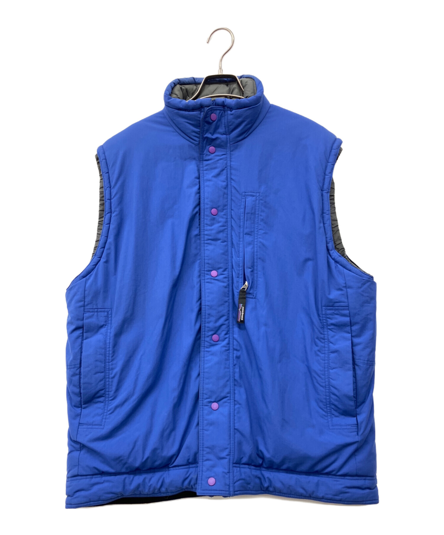 中古・古着通販】Patagonia (パタゴニア) 中綿ベスト ブルー サイズ:M 