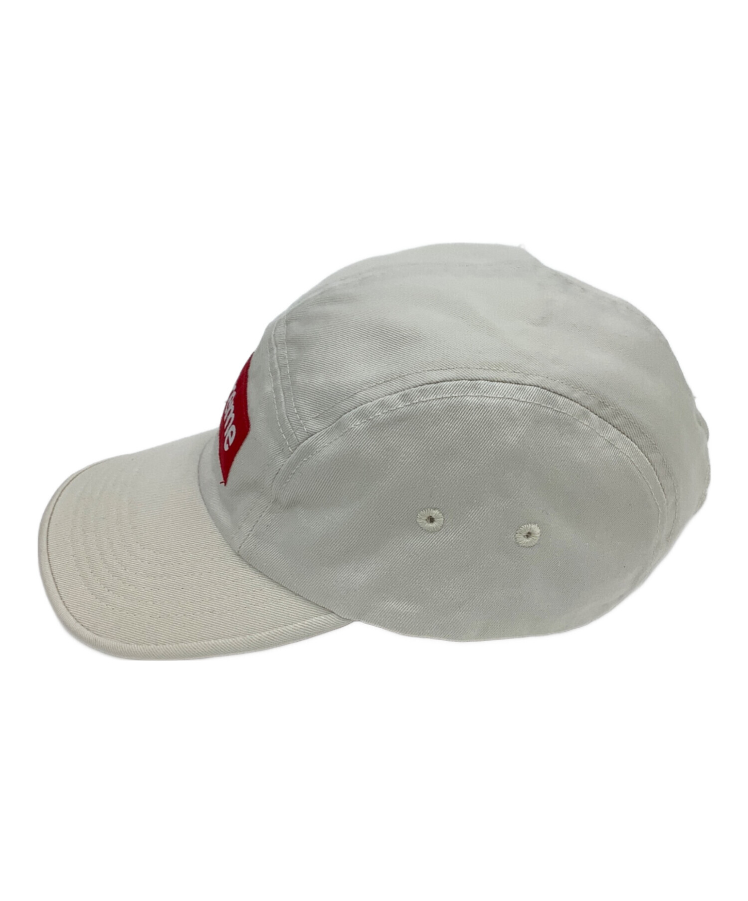 美品Supreme キャップ 帽子 ベージュ 中古・古着通販】Supreme (シュプリーム) キャップ ベージュ｜ブランド