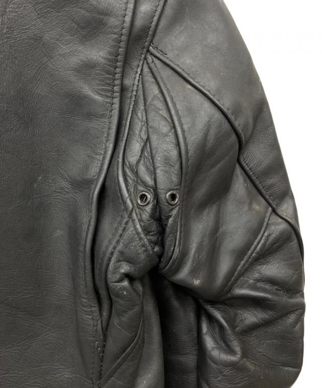 中古・古着通販】Schott (ショット) ライダースジャケット ブラック