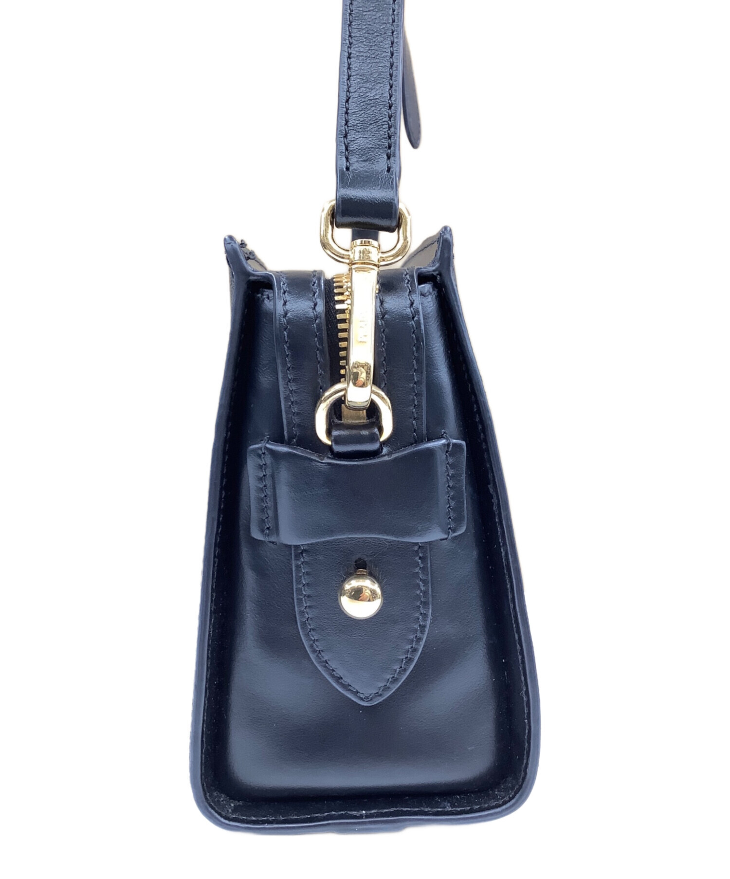 中古・古着通販】PRADA (プラダ) サフィアーノショルダーバッグ 