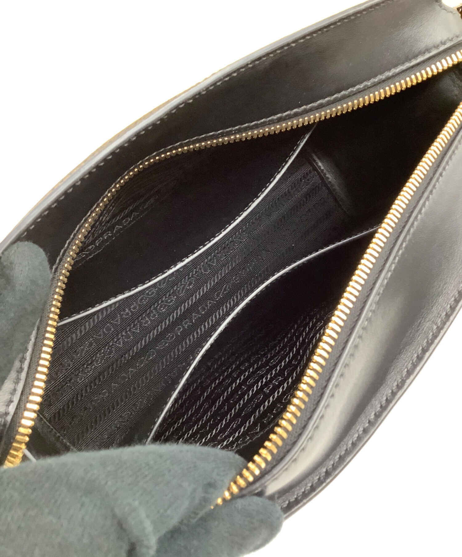 中古・古着通販】PRADA (プラダ) サフィアーノショルダーバッグ