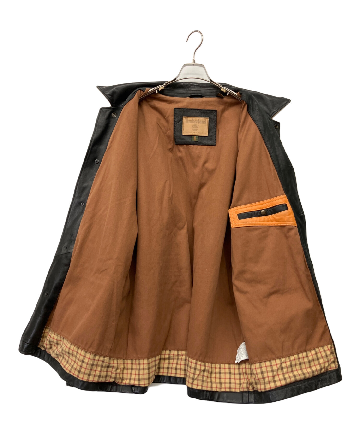 中古・古着通販】Timberland (ティンバーランド) カウレザージャケット