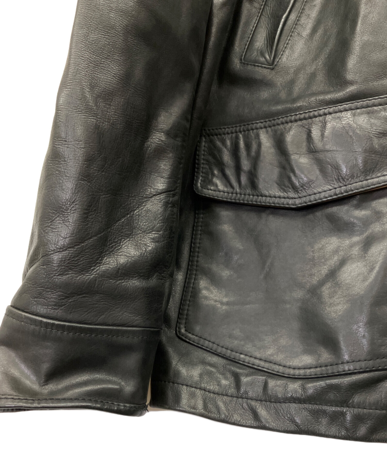 中古・古着通販】Timberland (ティンバーランド) カウレザージャケット