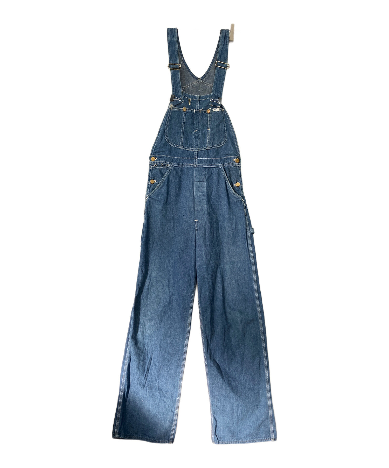中古・古着通販】LEE (リー) 70's オーバーオール インディゴ サイズ