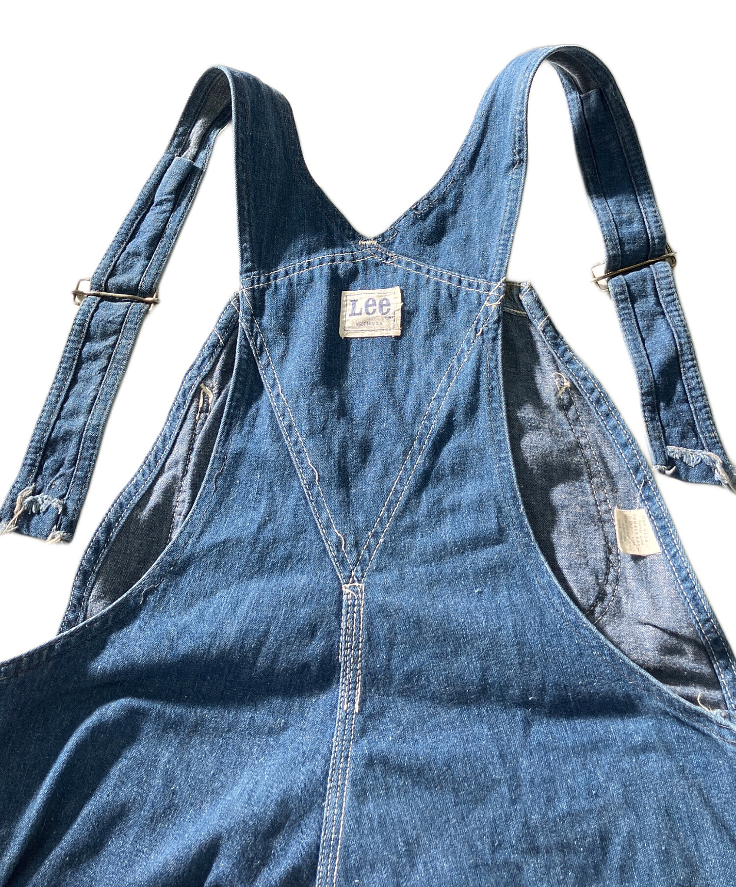 Lee リー　Overall オーバーオール　USA製　アメリカ古着 中古・古着通販】LEE (リー) 70's オーバーオール インディゴ サイズ