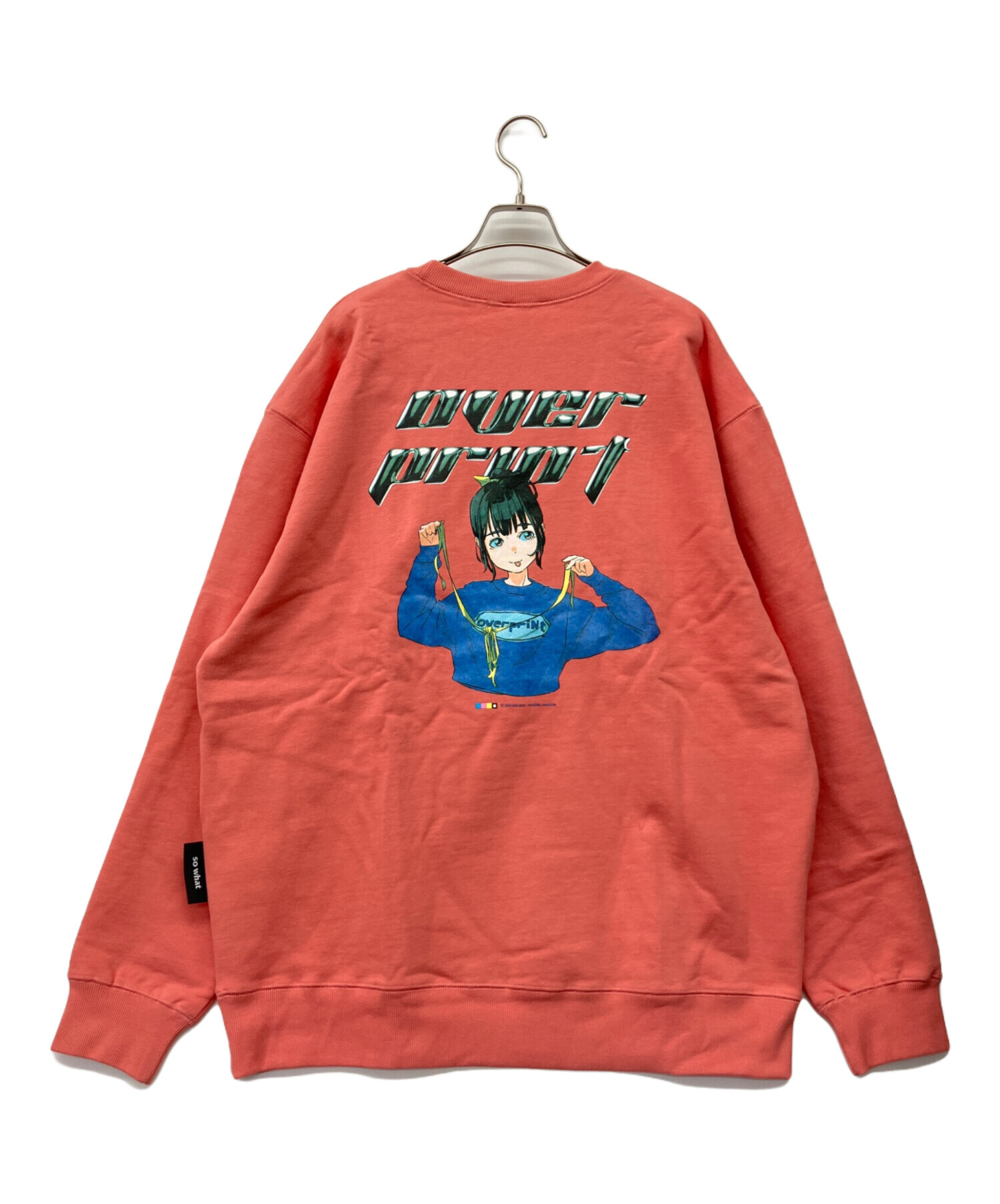 中古・古着通販】overprint (オーバープリント) スウェット サーモン