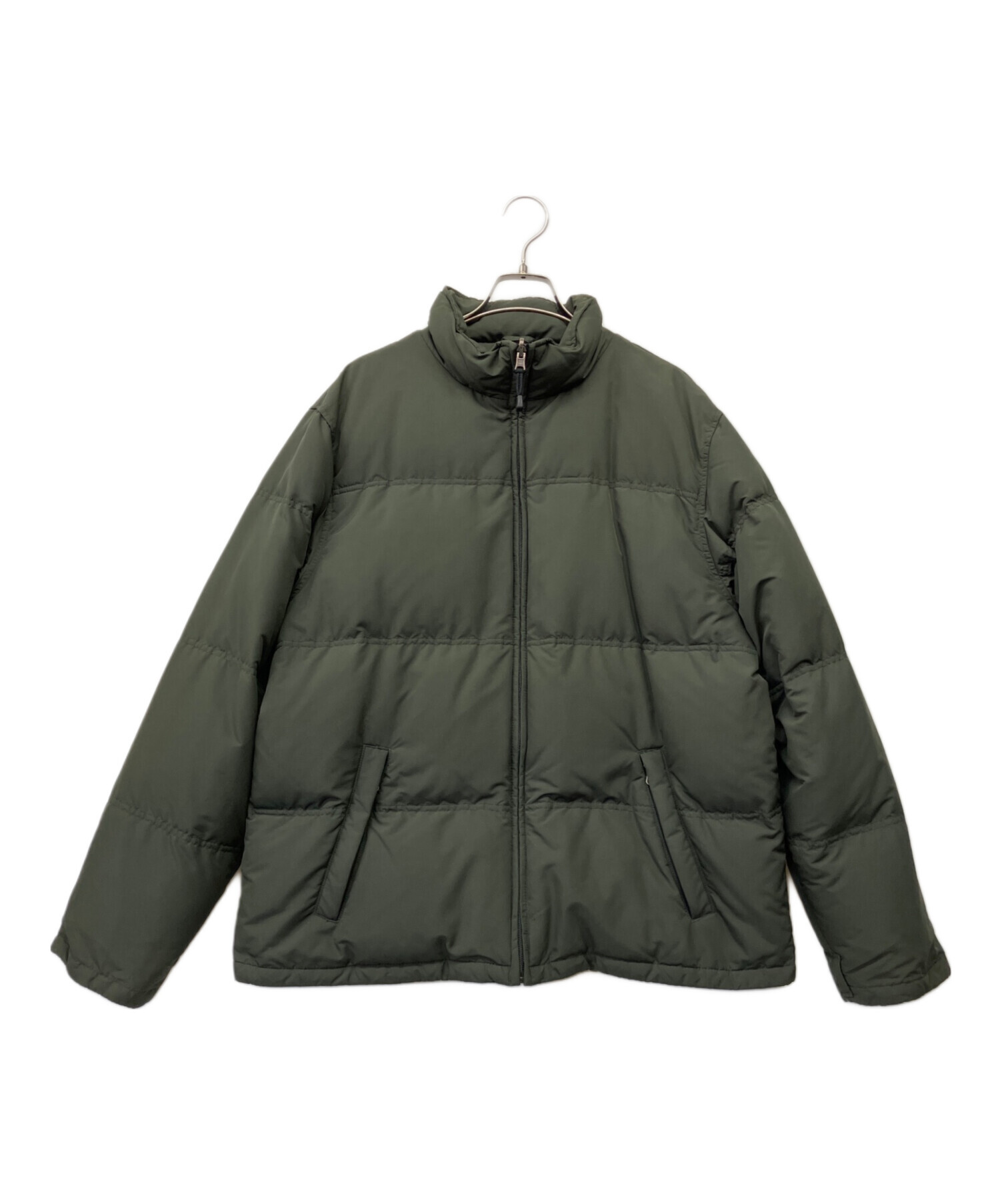 エディーバウアー　大きいサイズ　ダウンジャケット　ダークグリーン　XLサイズ 中古・古着通販】Eddie Bauer (エディーバウアー) ダウンジャケット