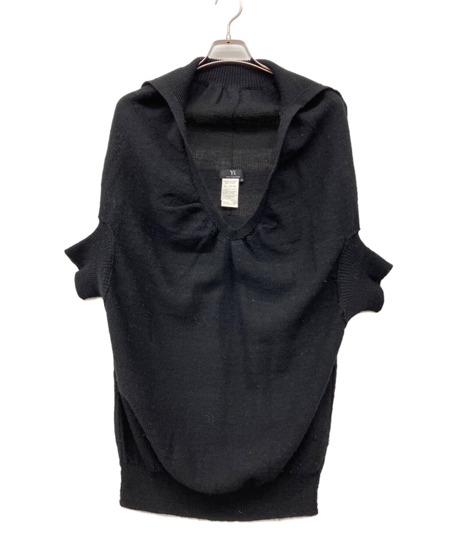 中古・古着通販】YOHJI YAMAMOTO (ヨウジヤマモト) 薄手ニット 