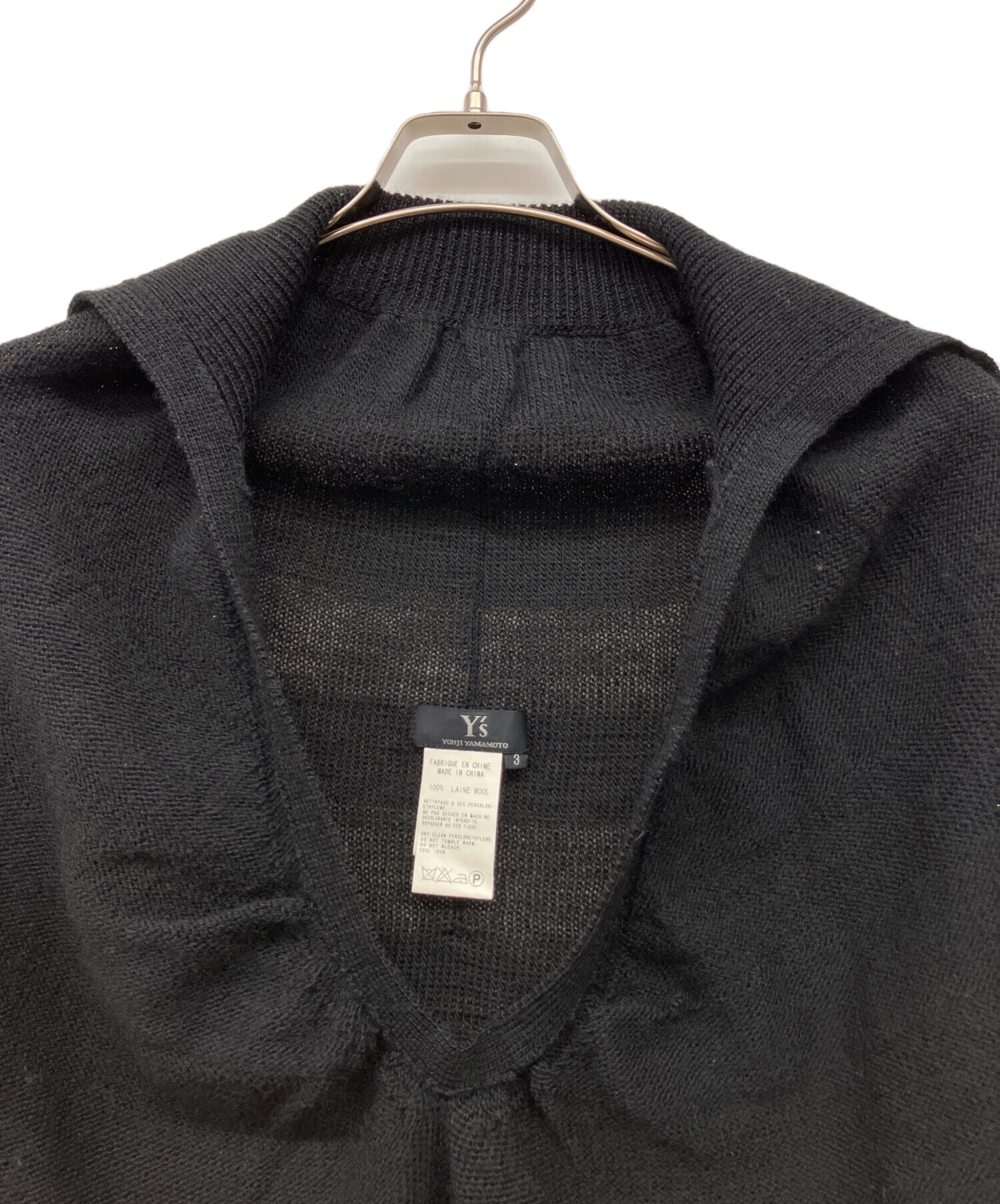 中古・古着通販】YOHJI YAMAMOTO (ヨウジヤマモト) 薄手ニット 